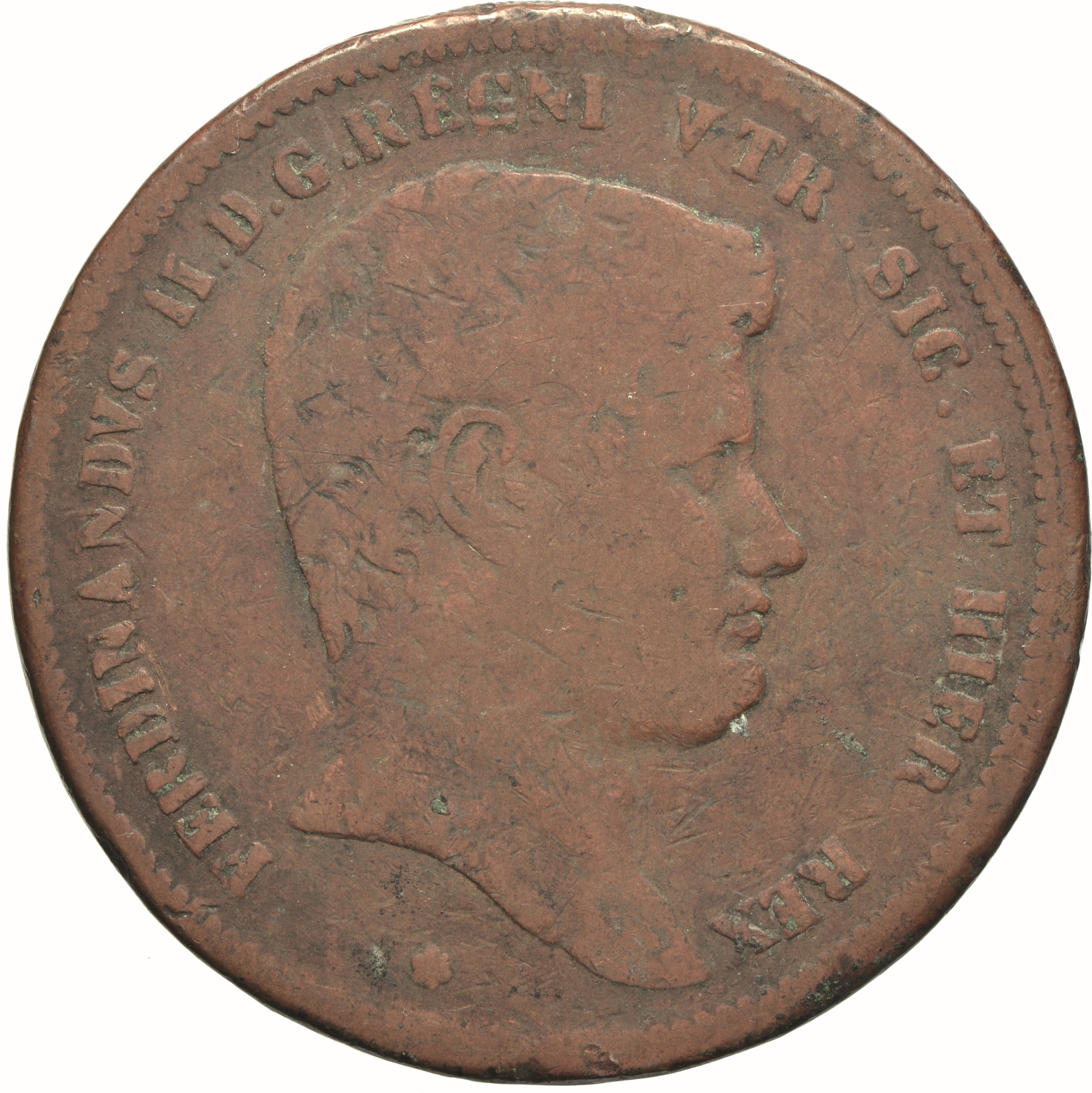 moneta - 10 Tornesi (SECOLI/ XIX)