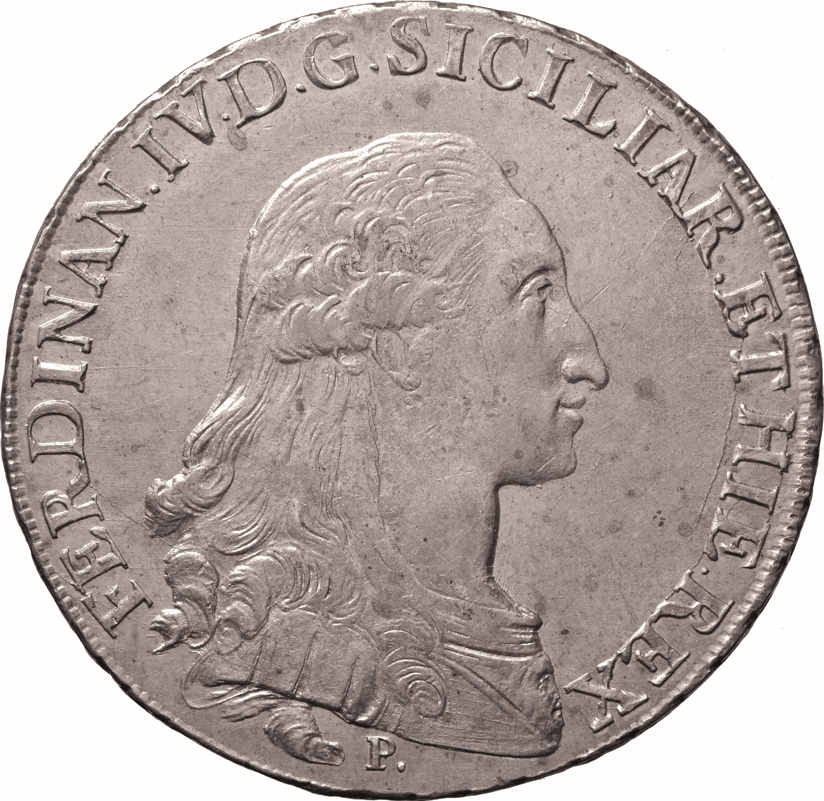 moneta - Piastra da 120 Grana (seconda metà SECOLI/ XVIII)