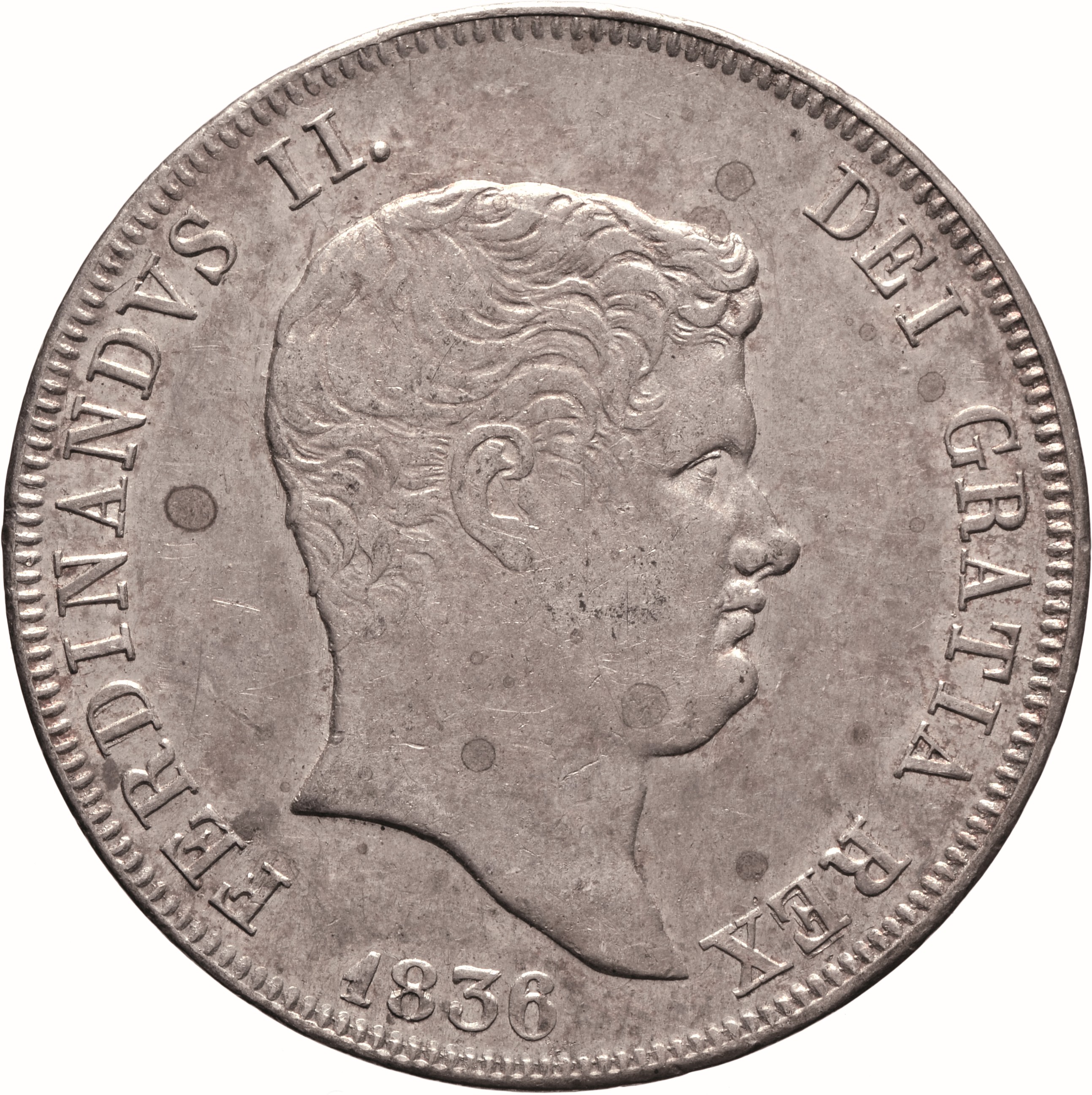 moneta - Mezza Piastra da 60 Grana (SECOLI/ XIX)