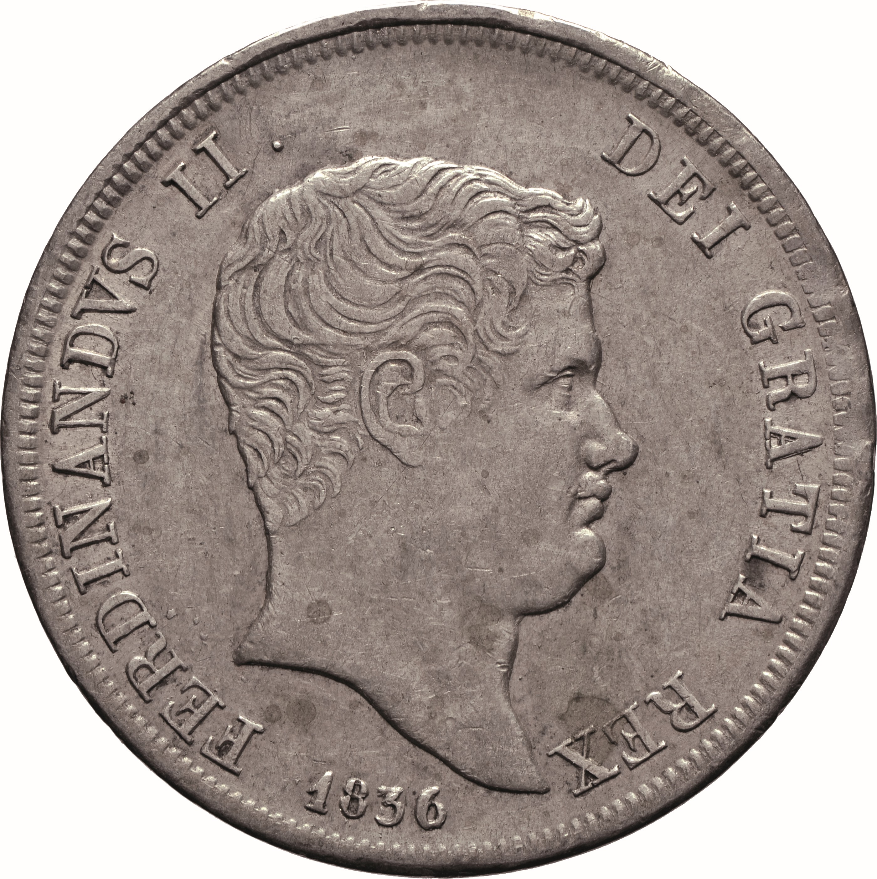 moneta - Mezza Piastra da 60 Grana (SECOLI/ XIX)