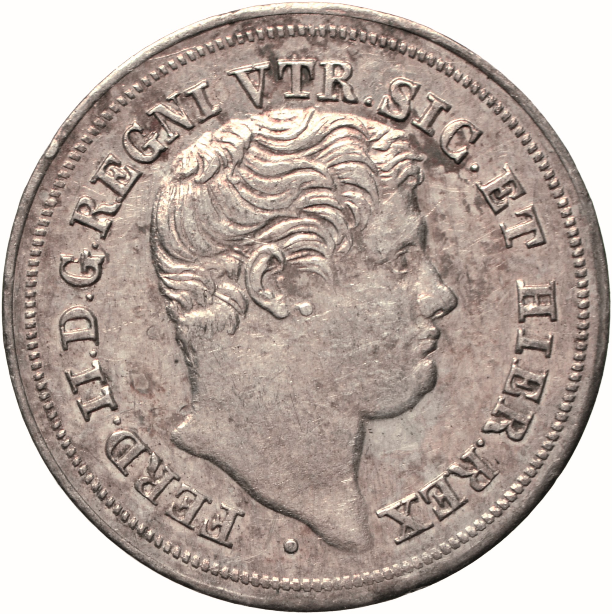 moneta - Mezzo Carlino da 5 Grana (SECOLI/ XIX)