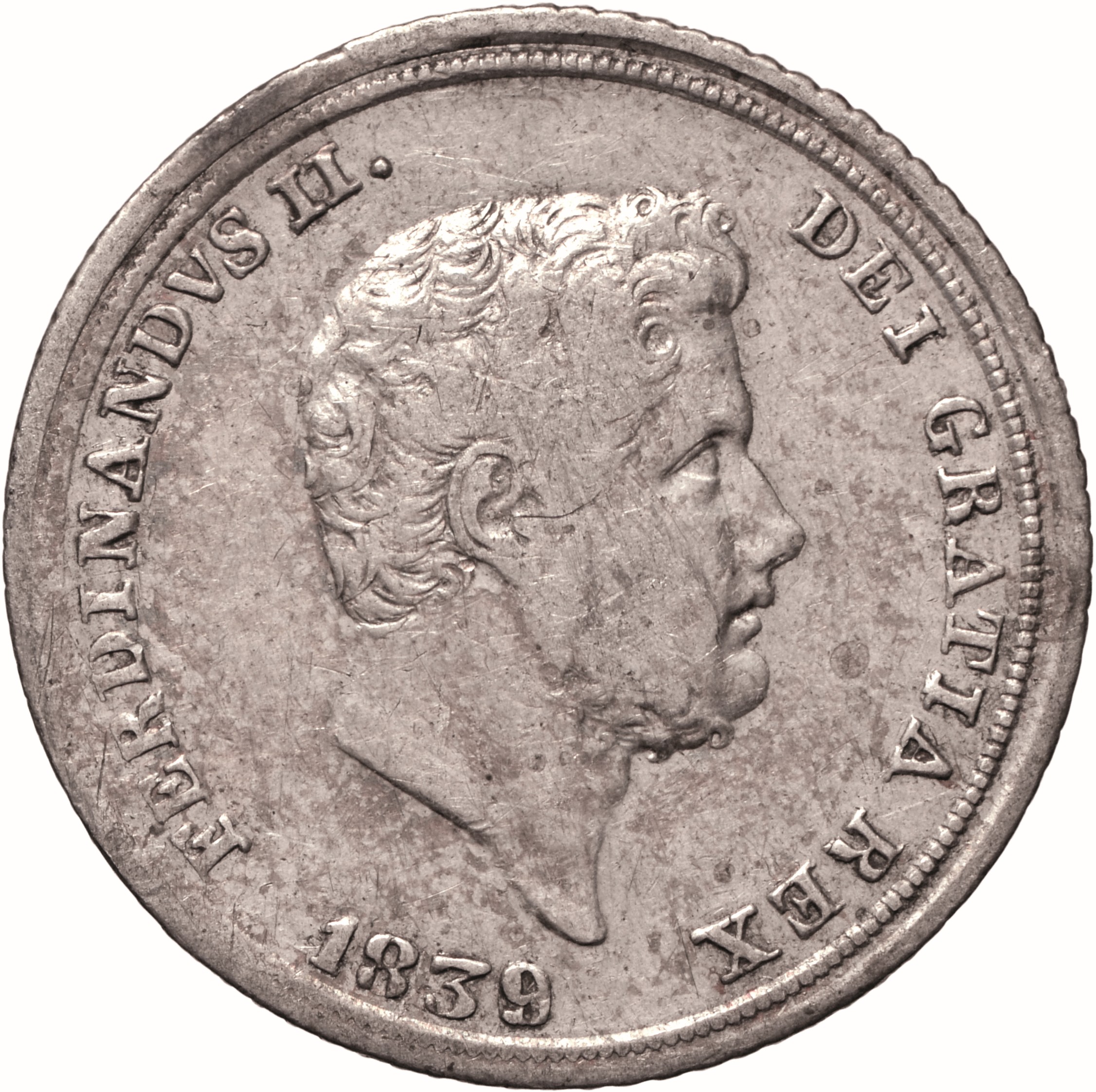 moneta - Carlino da 10 Grana (SECOLI/ XIX)