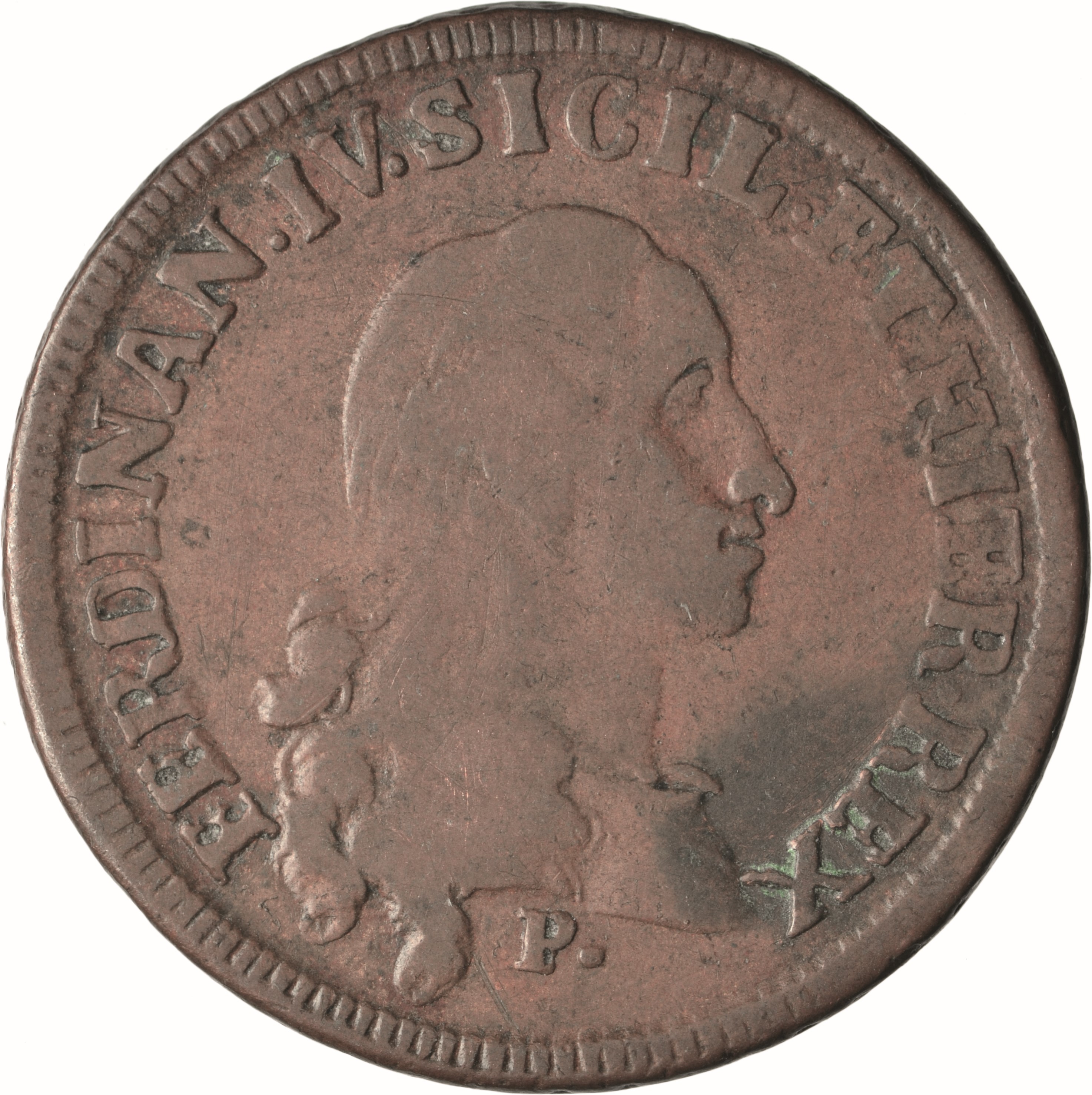 moneta - Pubblica da 3 Tornesi (seconda metà SECOLI/ XVIII)