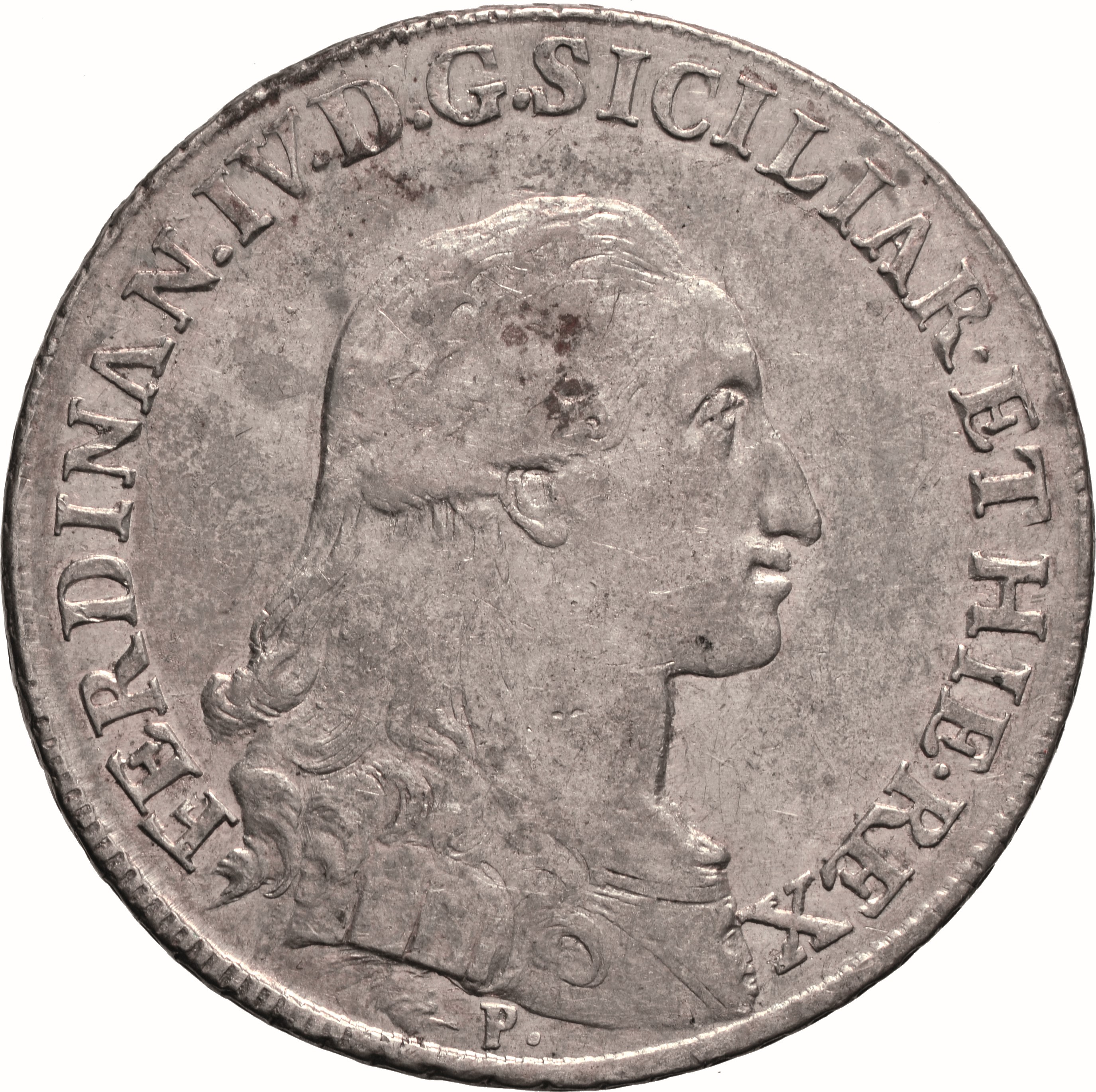 moneta - Piastra da 120 Grana (seconda metà SECOLI/ XVIII)