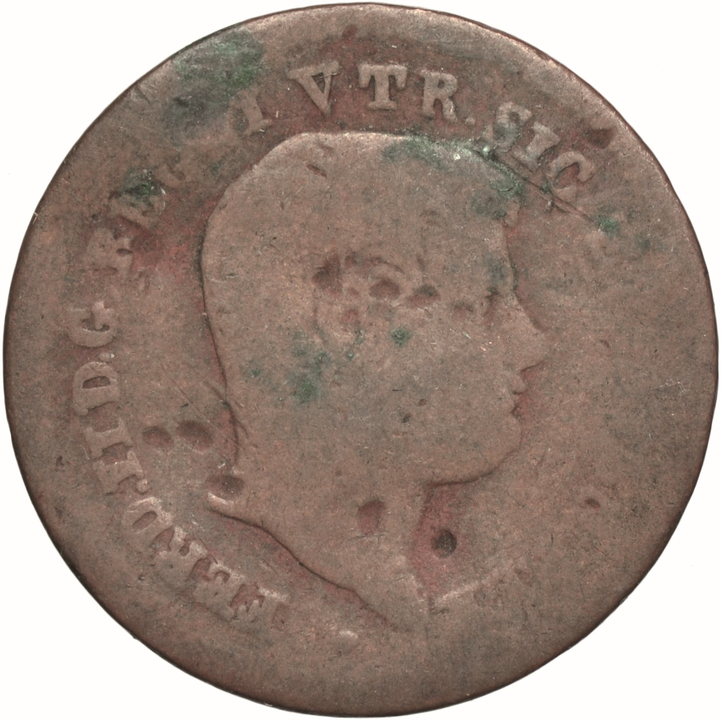 moneta - Mezzo Tornese (SECOLI/ XIX)