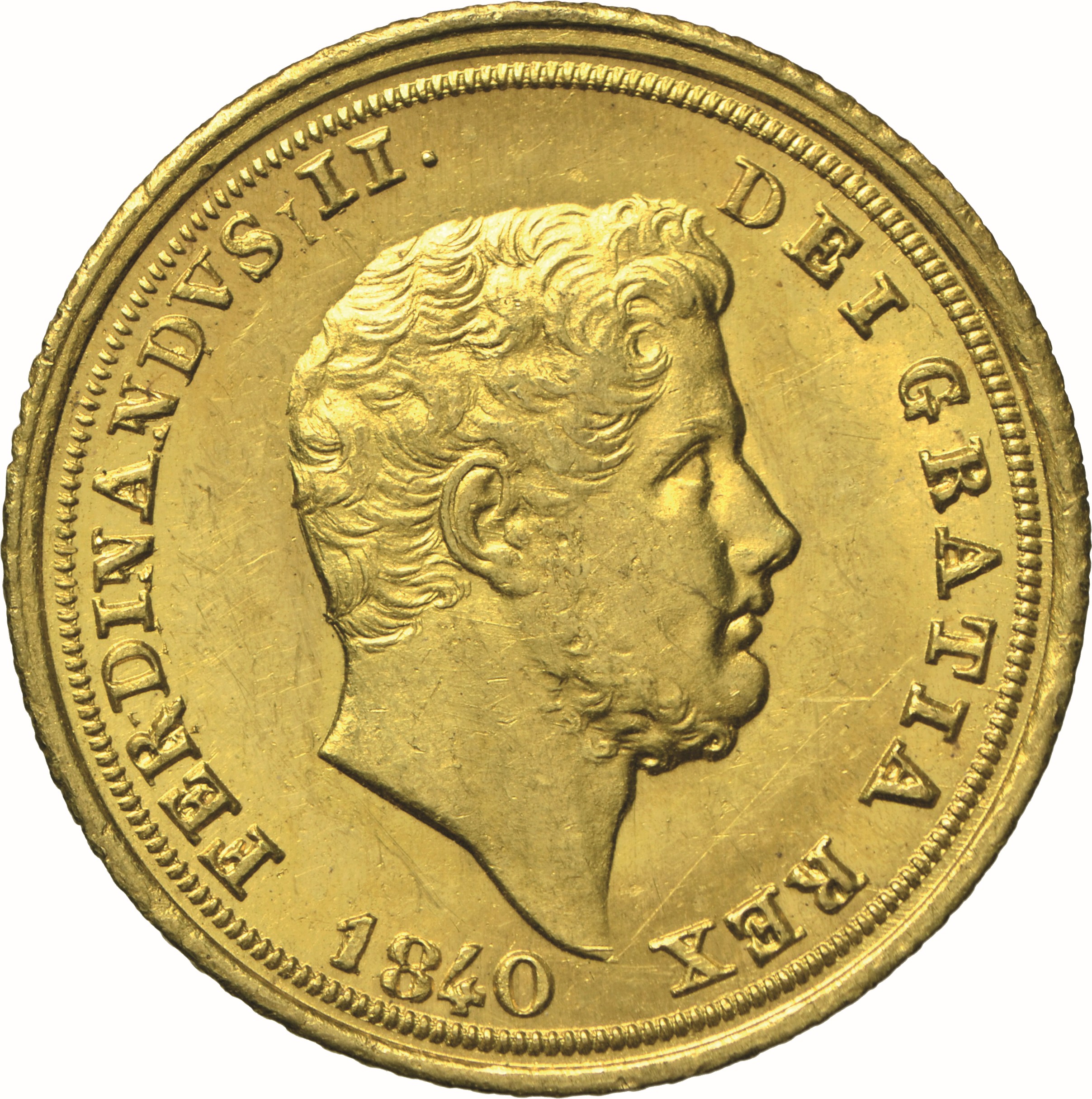 moneta - Oncetta da 3 Ducati (SECOLI/ XIX)