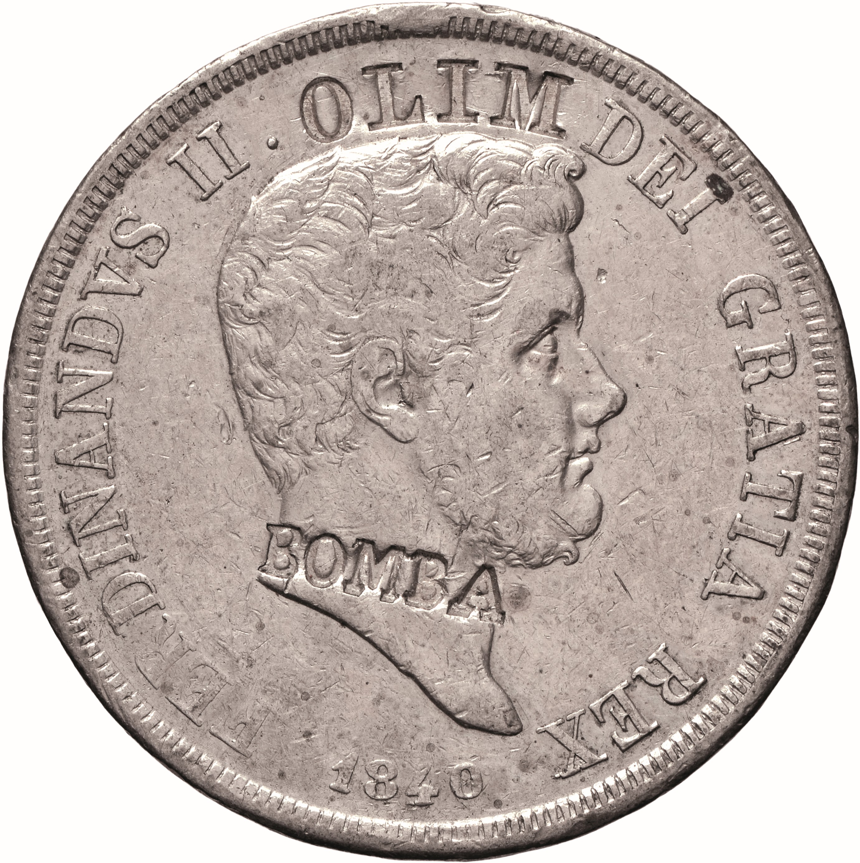 moneta - Piastra da 120 Grana (SECOLI/ XIX)