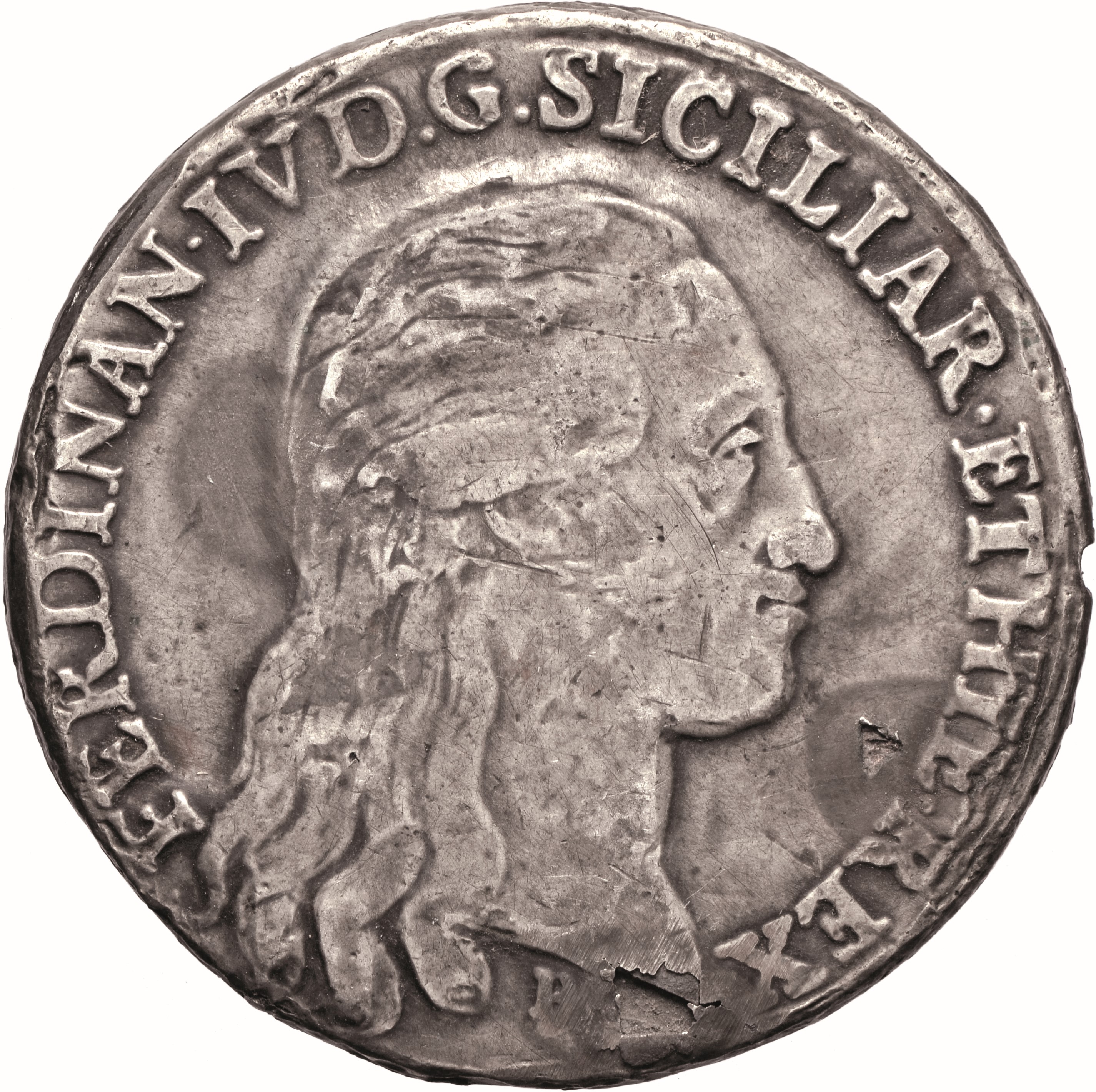 moneta - Piastra da 120 Grana (ultimo quarto SECOLI/ XVIII)