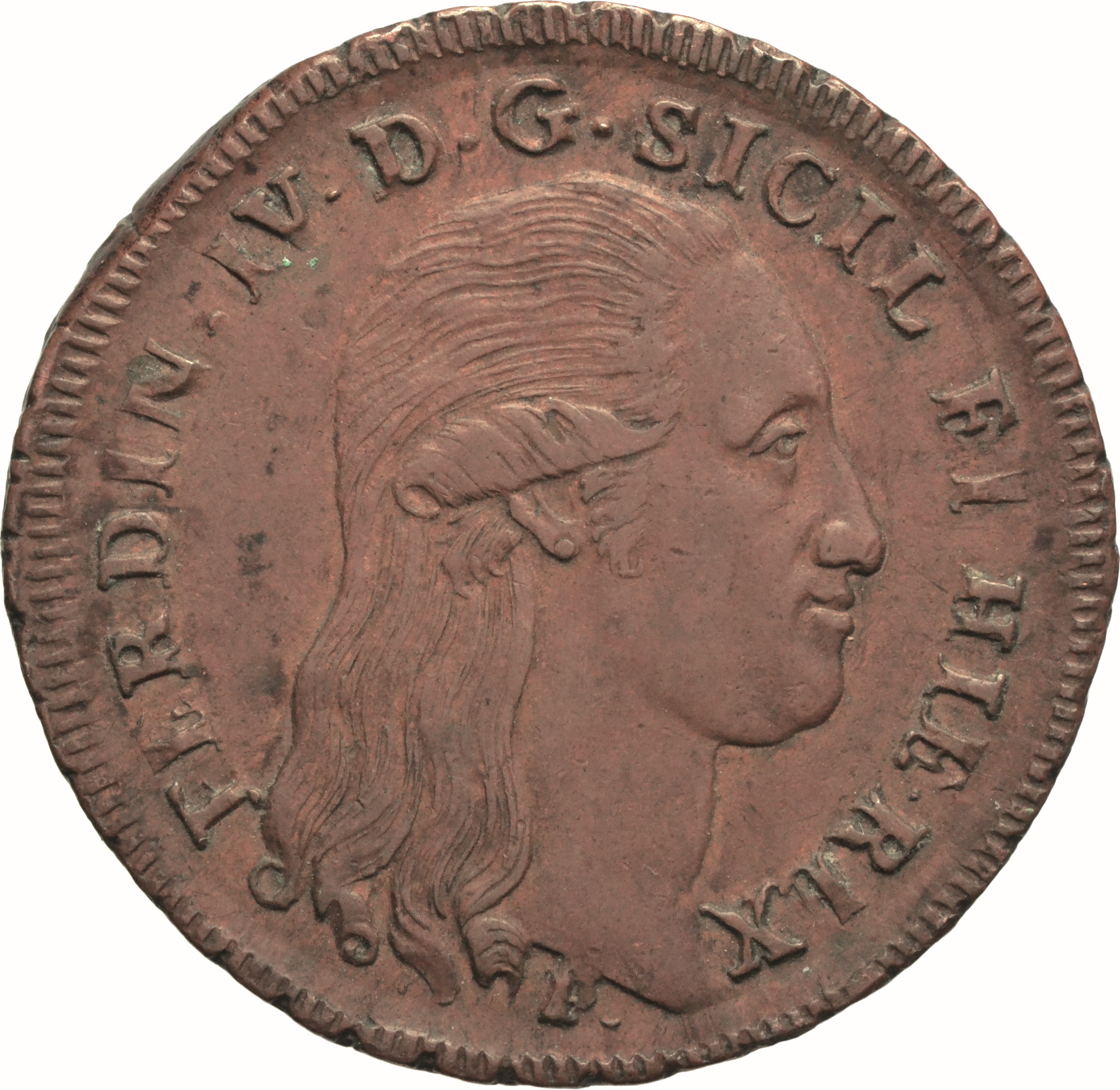 moneta - 8 Tornesi (ultimo quarto SECOLI/ XVIII)