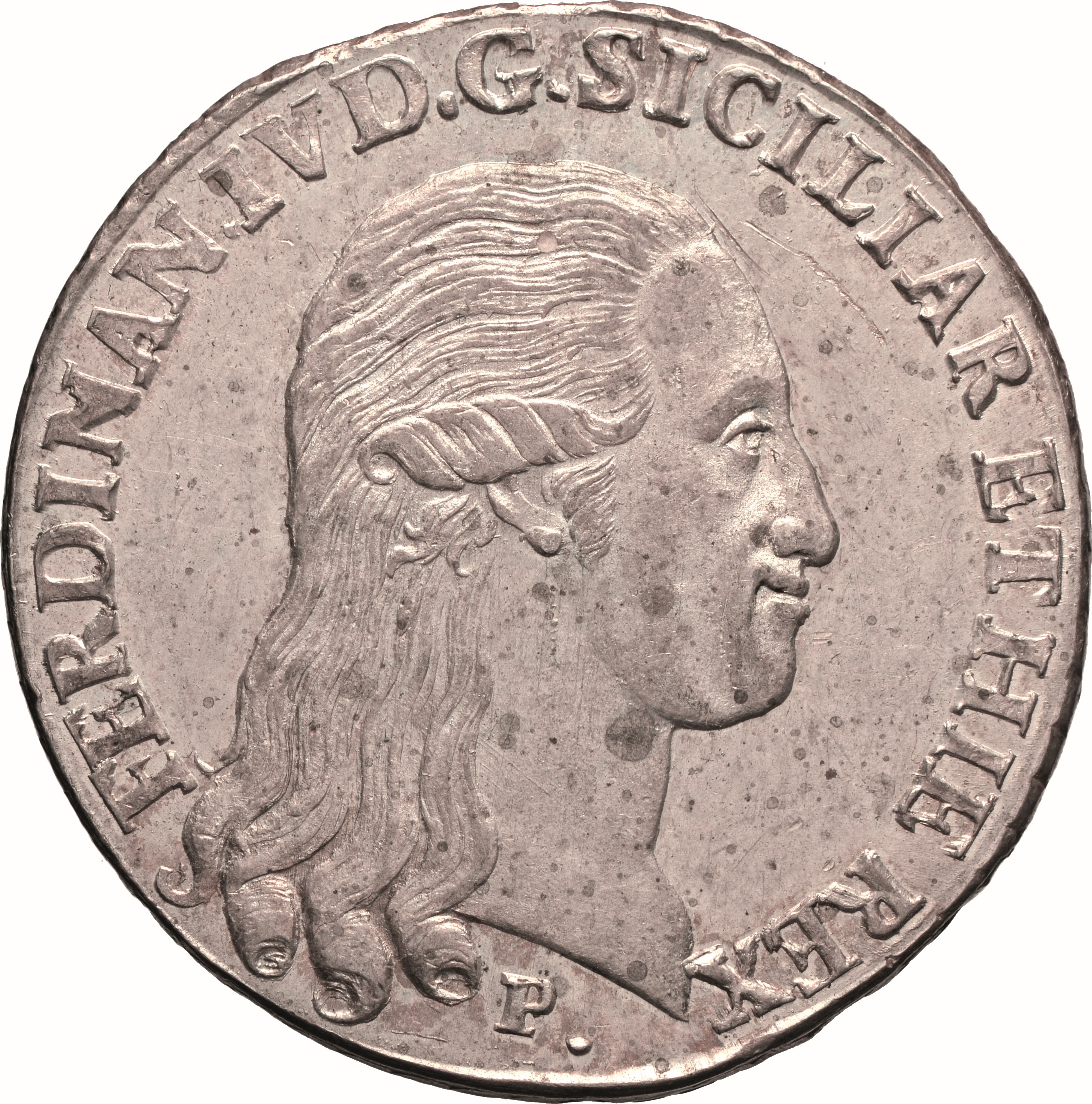 moneta - Piastra da 120 Grana (ultimo quarto SECOLI/ XVIII)