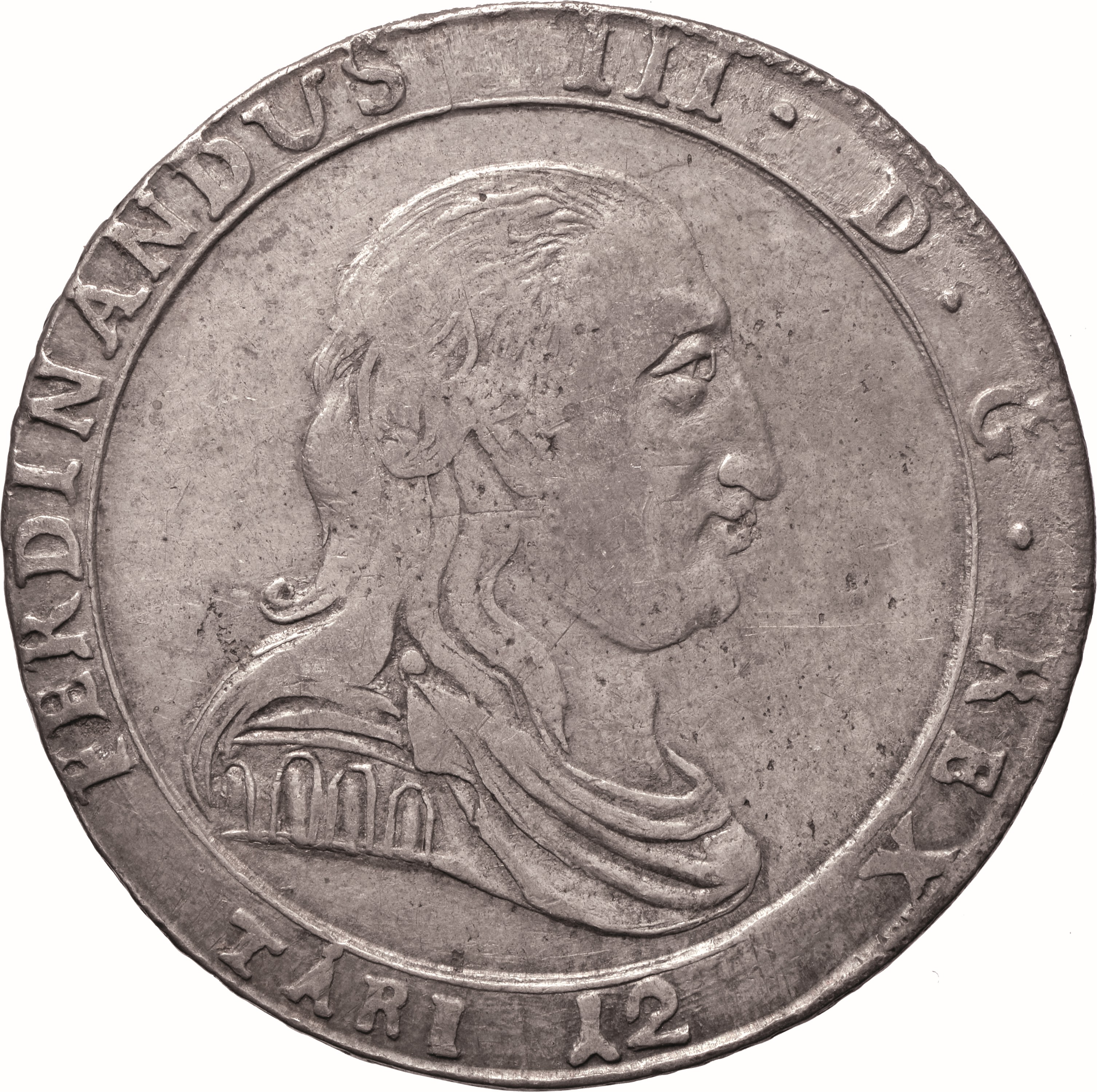 moneta - 12 Tarì (SECOLI/ XIX)