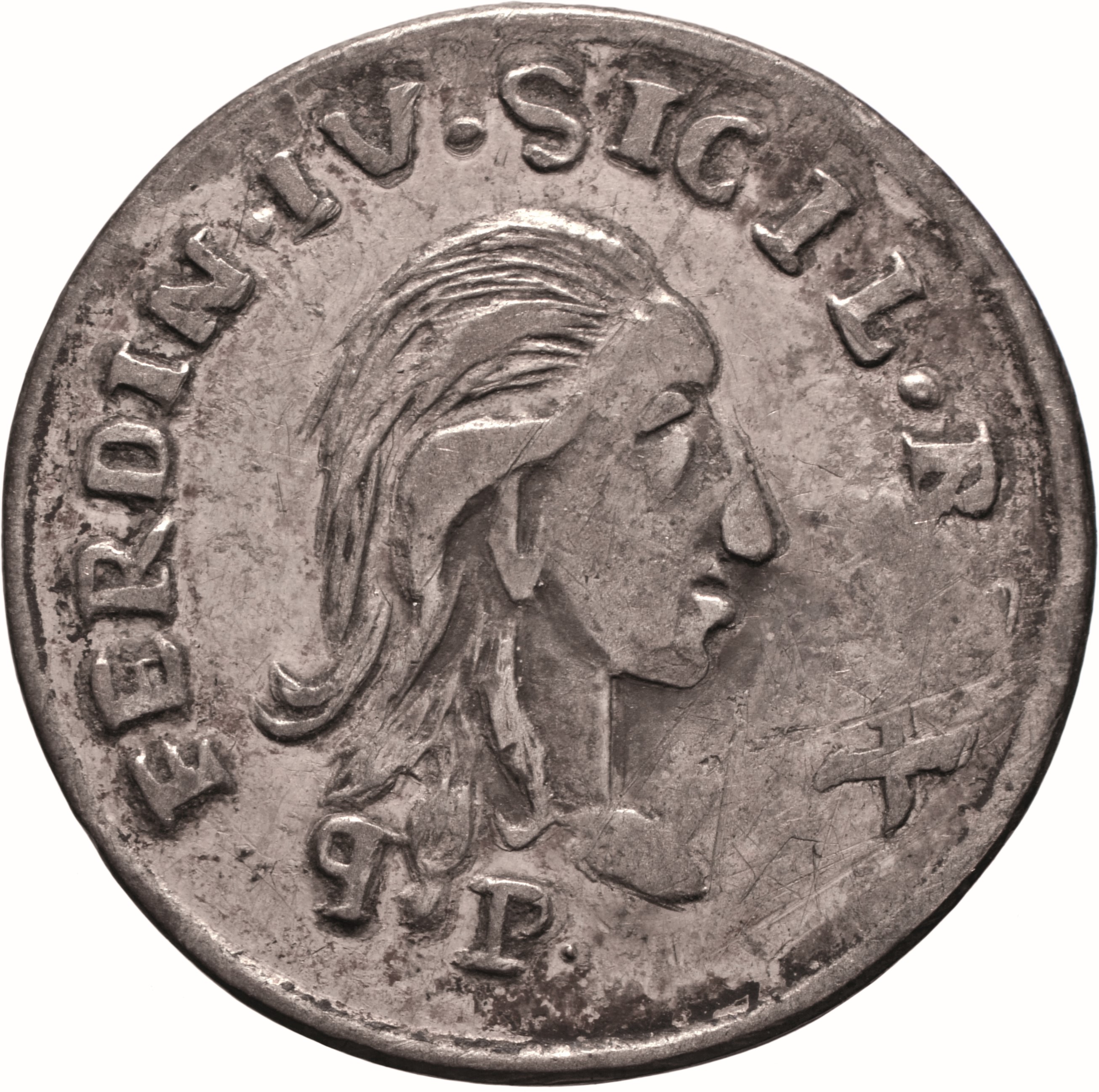 moneta - Carlino da 10 Grana (seconda metà SECOLI/ XVIII)