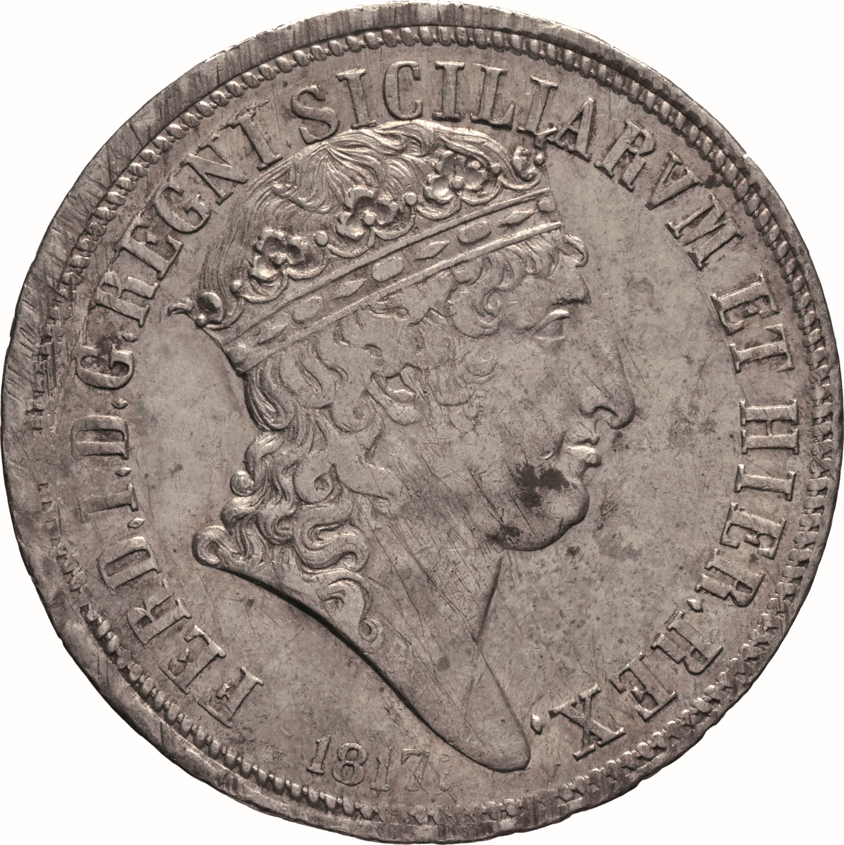 moneta - Piastra da 120 Grana (SECOLI/ XIX)