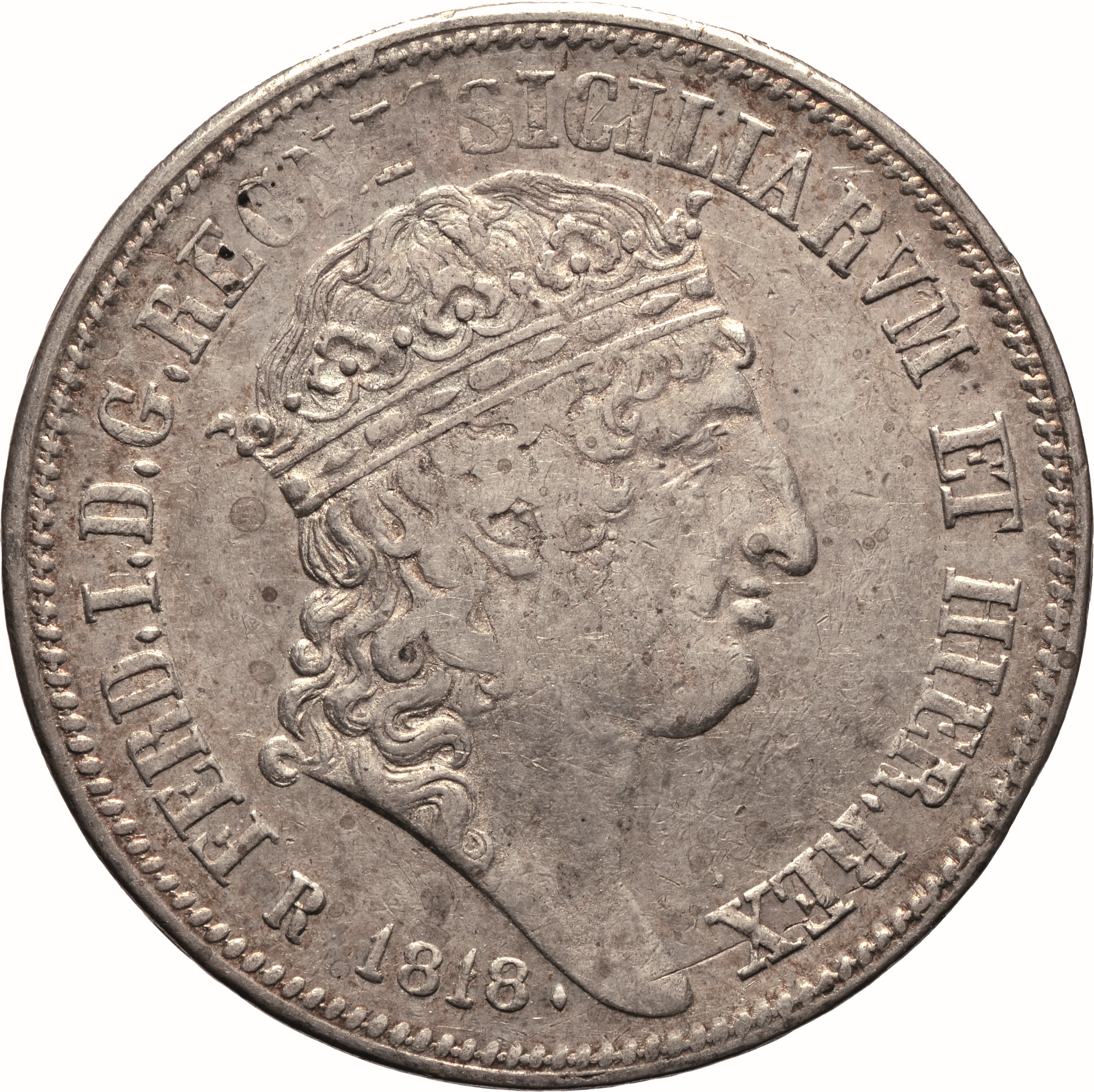 moneta - Piastra da 120 Grana (SECOLI/ XIX)