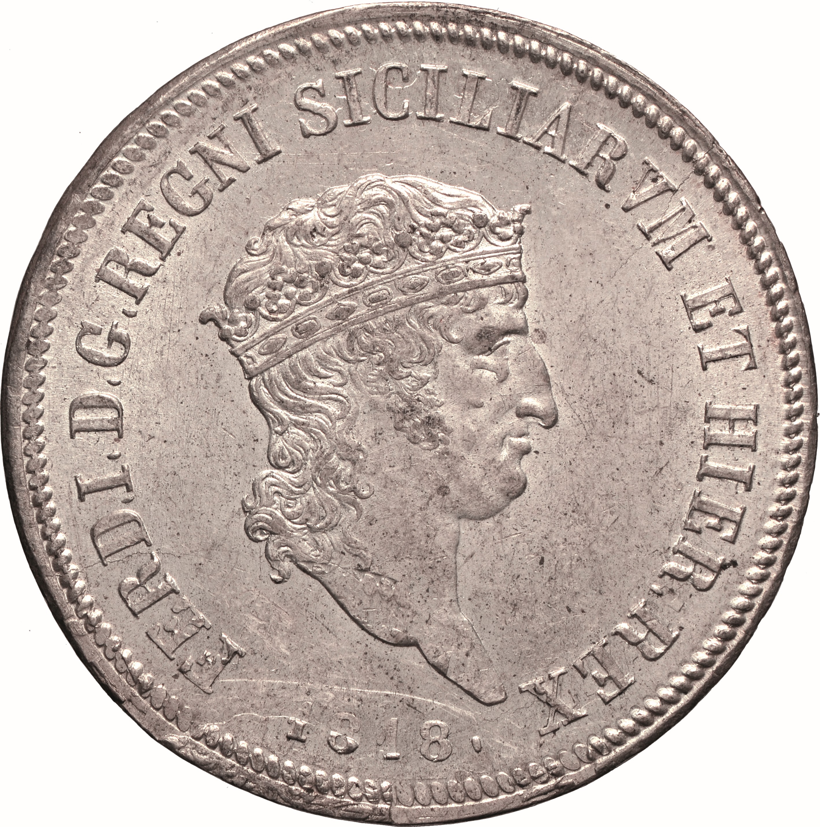 moneta - Piastra da 120 Grana (SECOLI/ XIX)