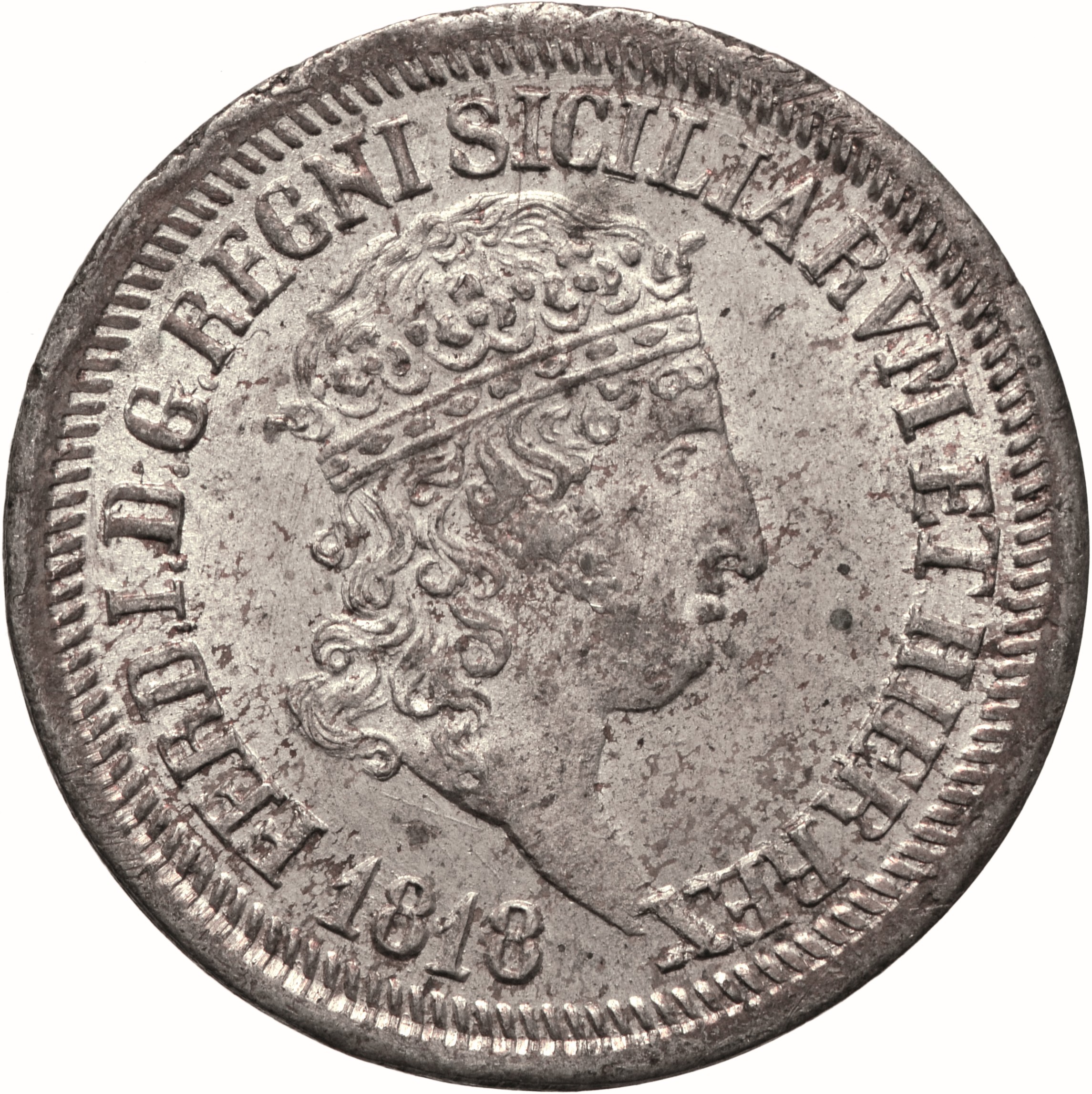 moneta - Carlino da 10 Grana (SECOLI/ XIX)