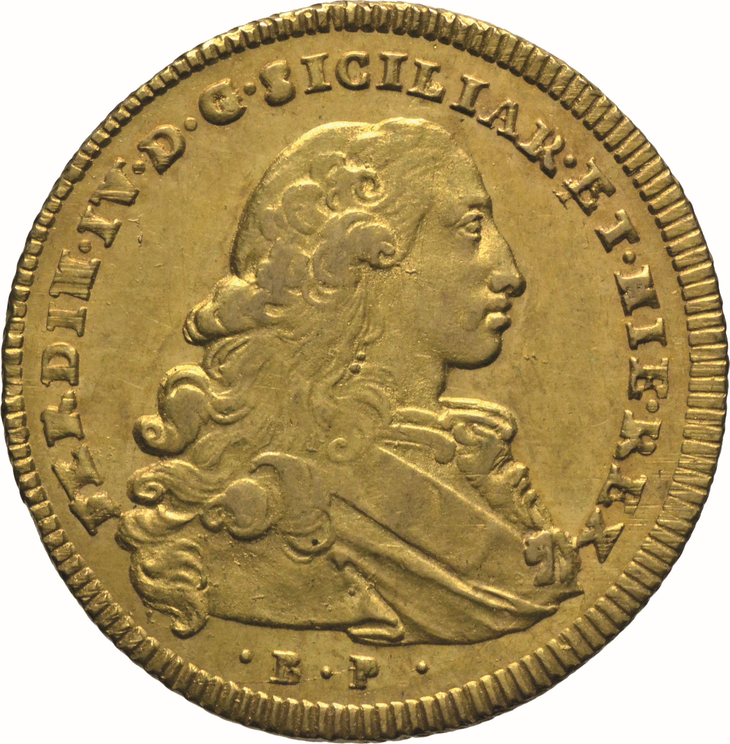 moneta - Oncia da 6 Ducati (seconda metà SECOLI/ XVIII)
