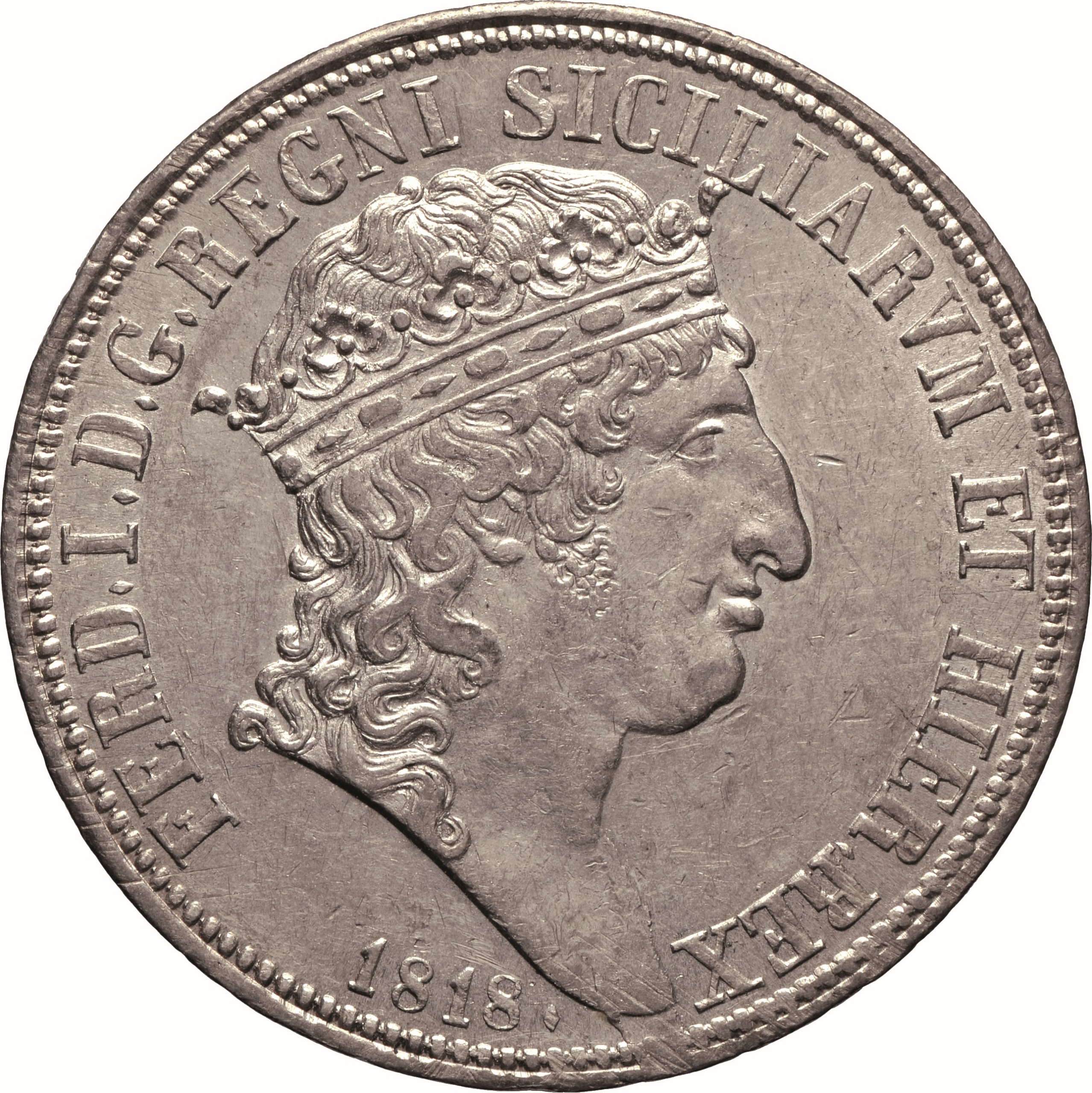 moneta - Piastra da 120 Grana (SECOLI/ XIX)