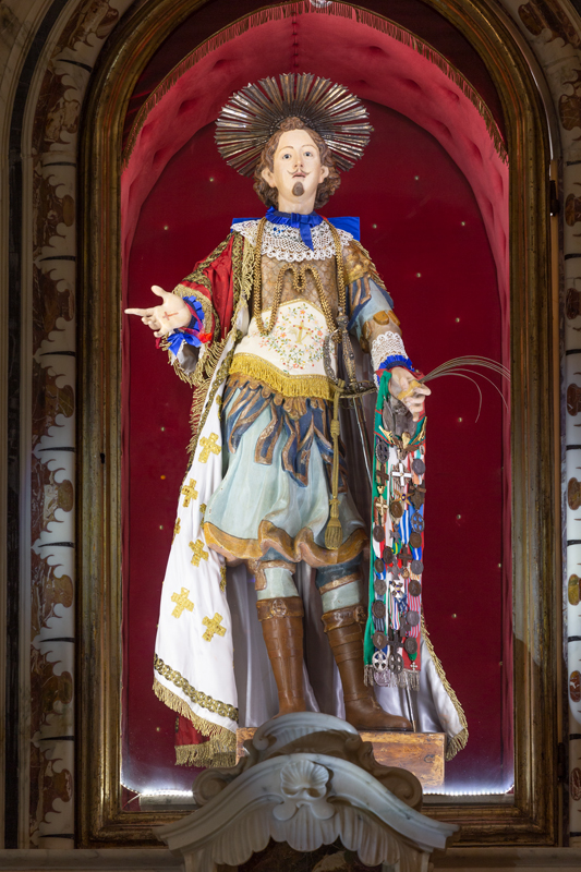 sant'Efisio (statua) - ambito napoletano (primo quarto XVII)