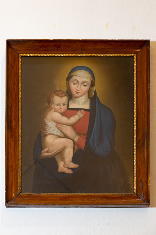 Madonna con Bambino (dipinto) di Arui Raffaele (secondo quarto XIX)