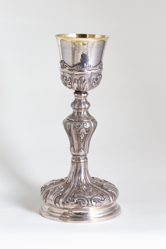 soggetto assente (calice) - bottega cagliaritana (XVIII)