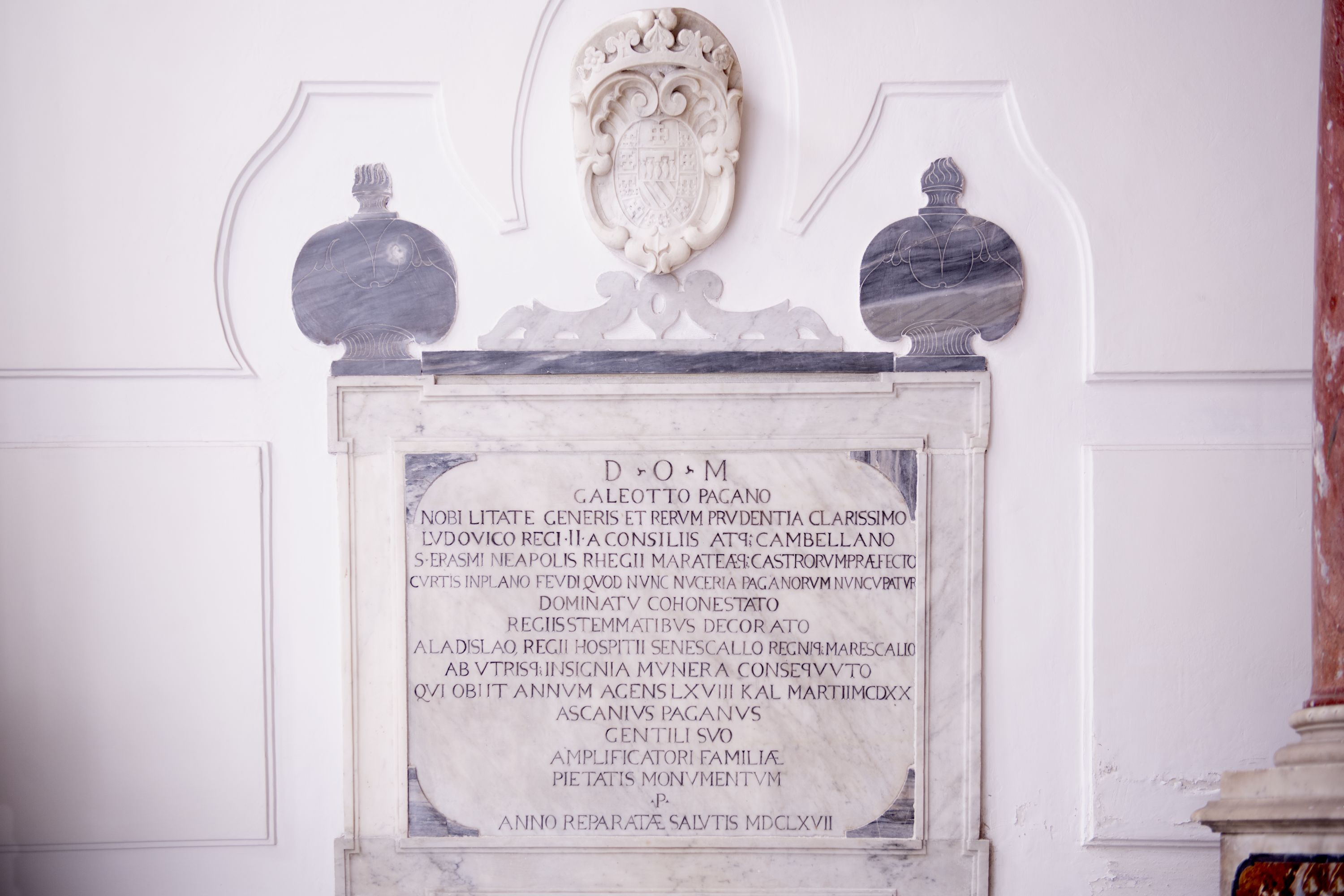 monumento funebre - bottega napoletana (sec. XVII)