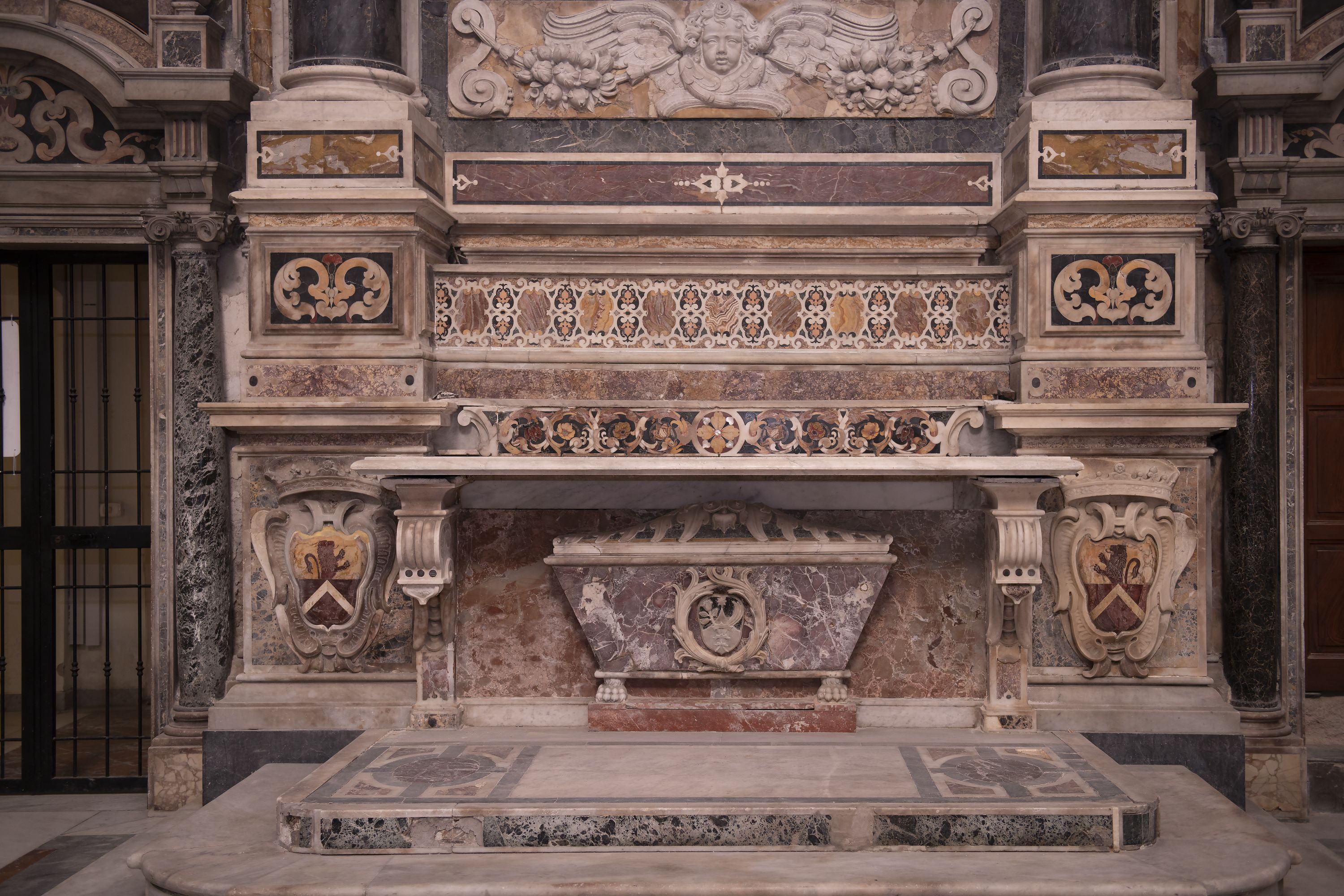 altare - bottega napoletana (metà sec. XVII)