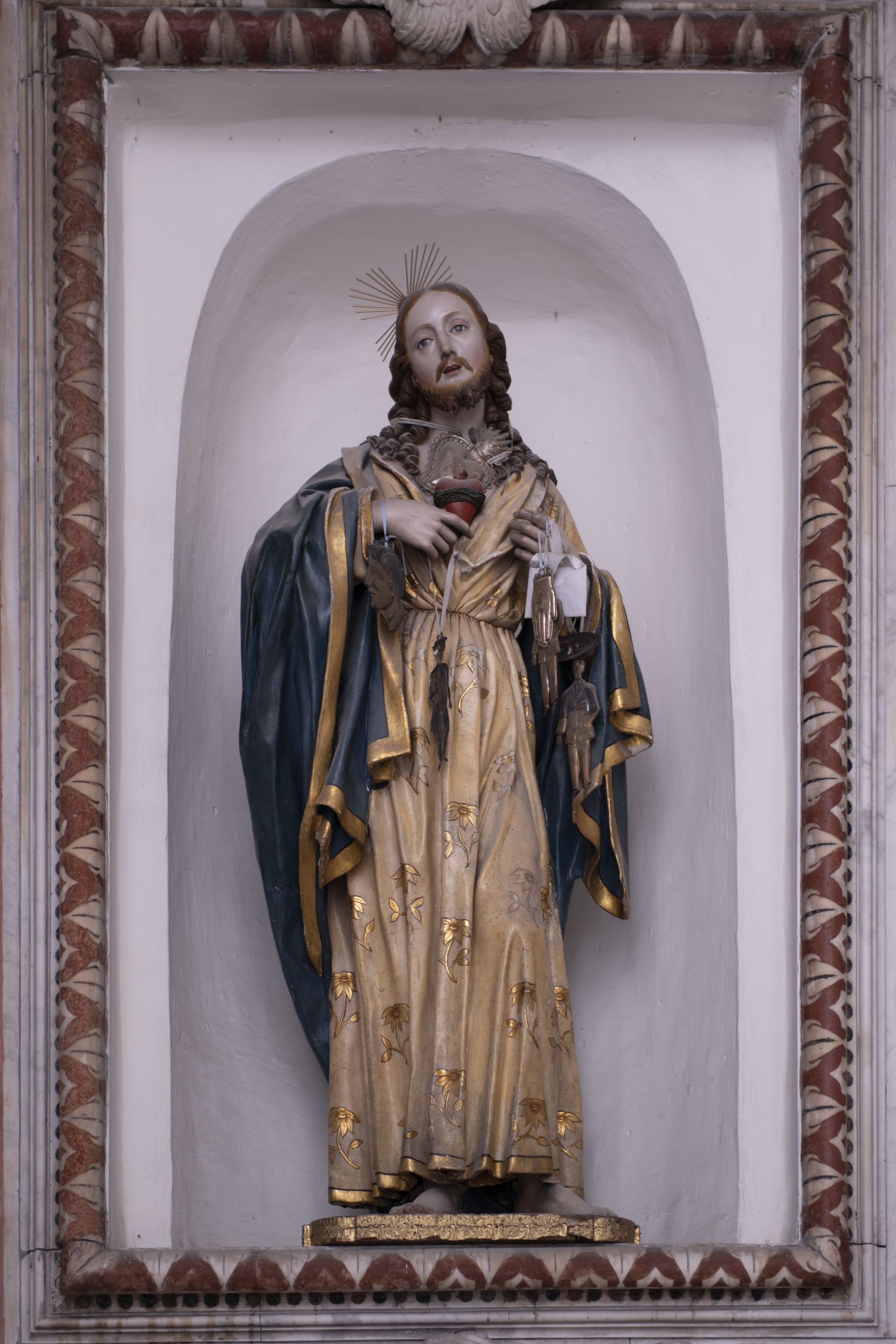 Cristo benedicente (statua) - bottega napoletana (fine sec. XIX)