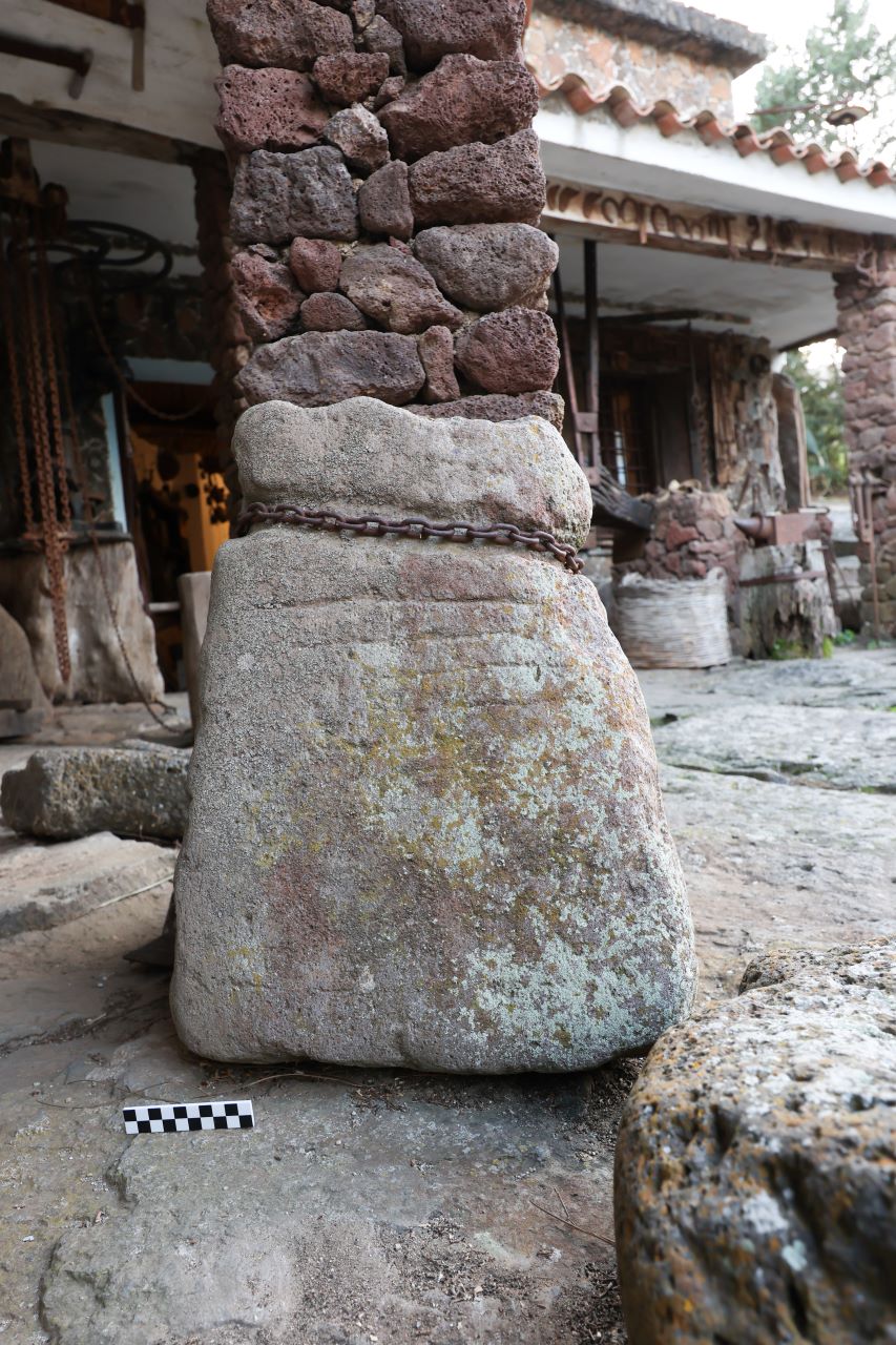pietra-trebbia, prèda de triulare (trebbia, STRUMENTI E ACCESSORI/ AGRO-SILVO-PASTORALI)