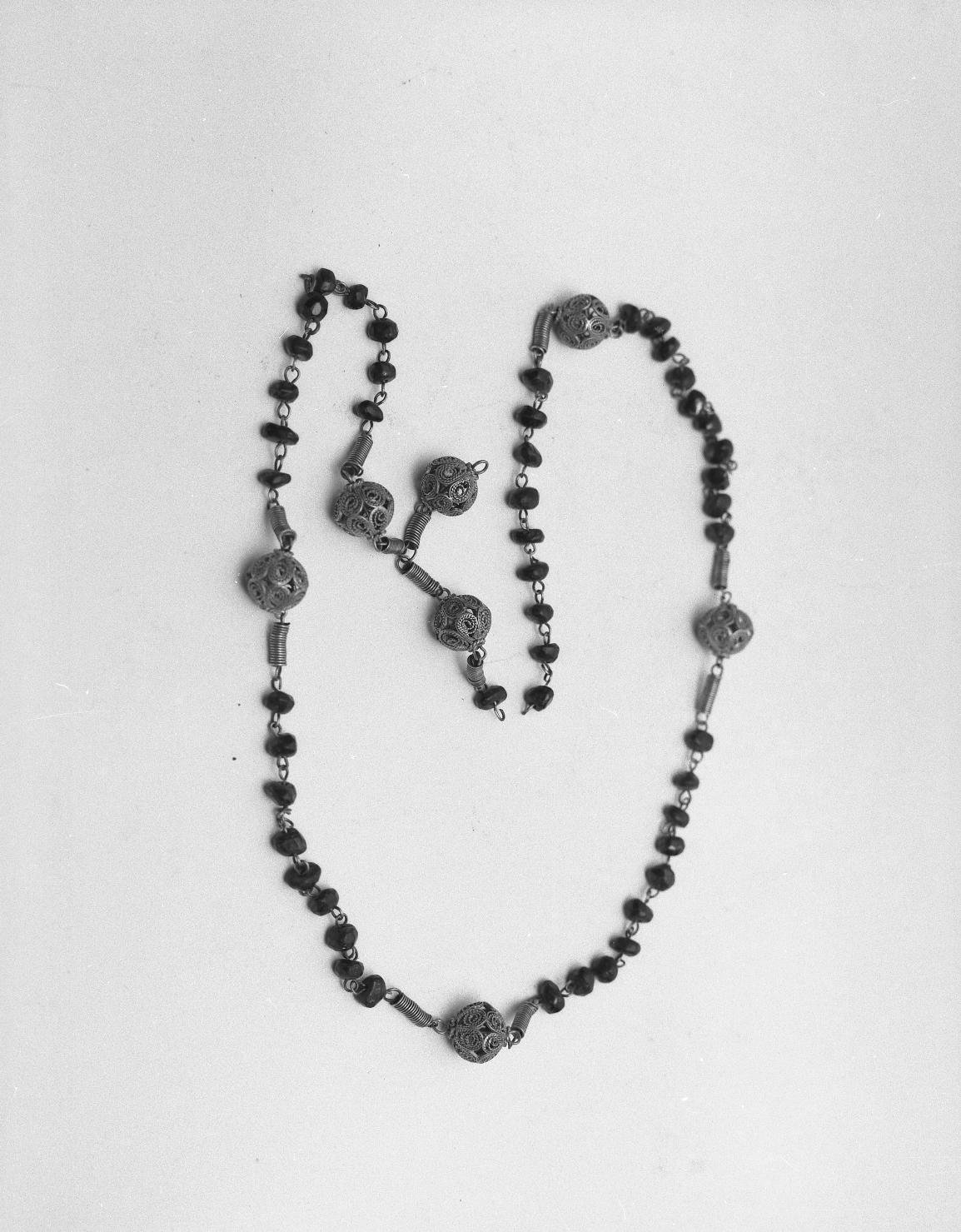 corona del rosario - bottega italiana (XIX)