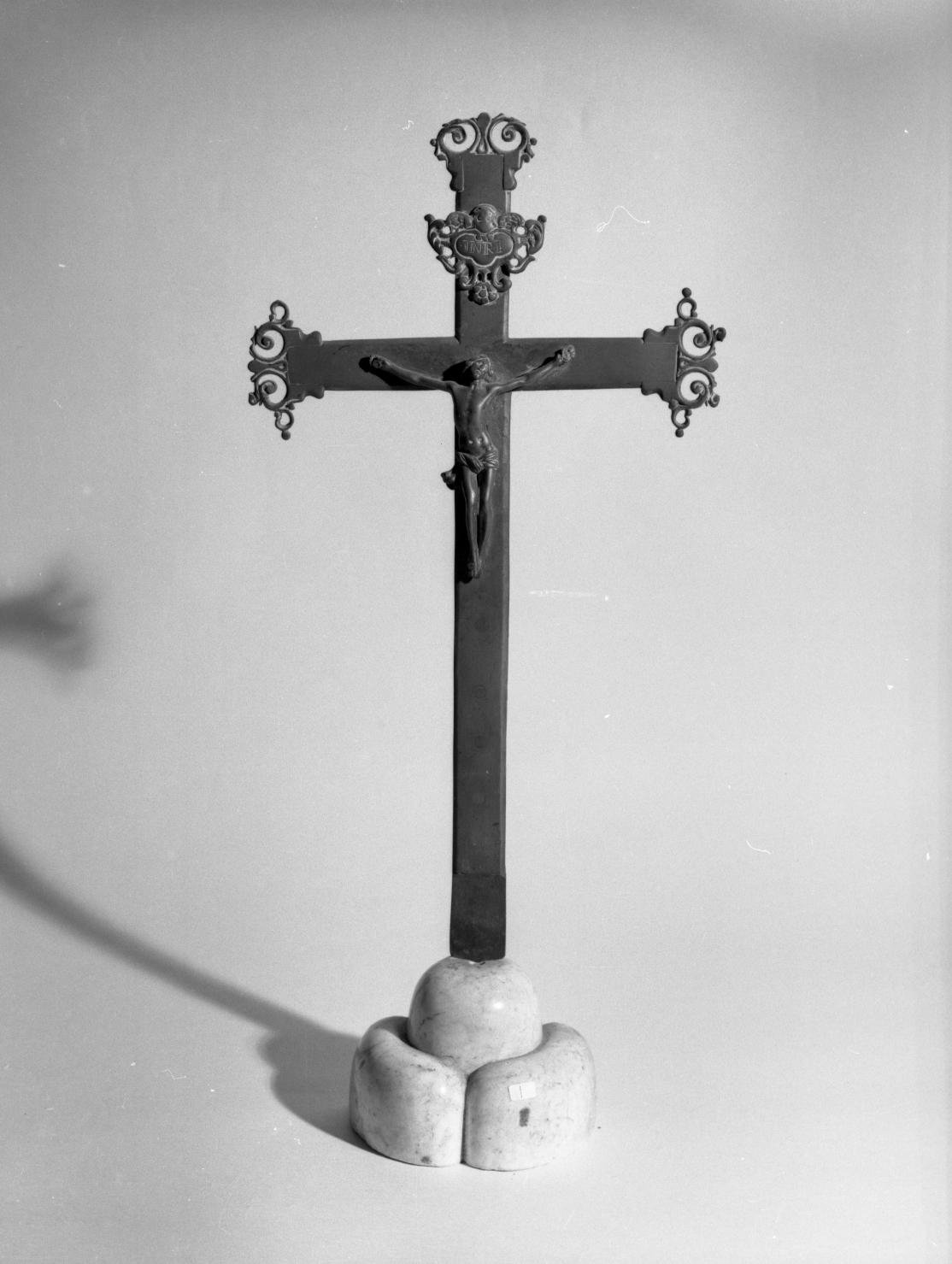 croce d'altare - bottega toscana (XIX)