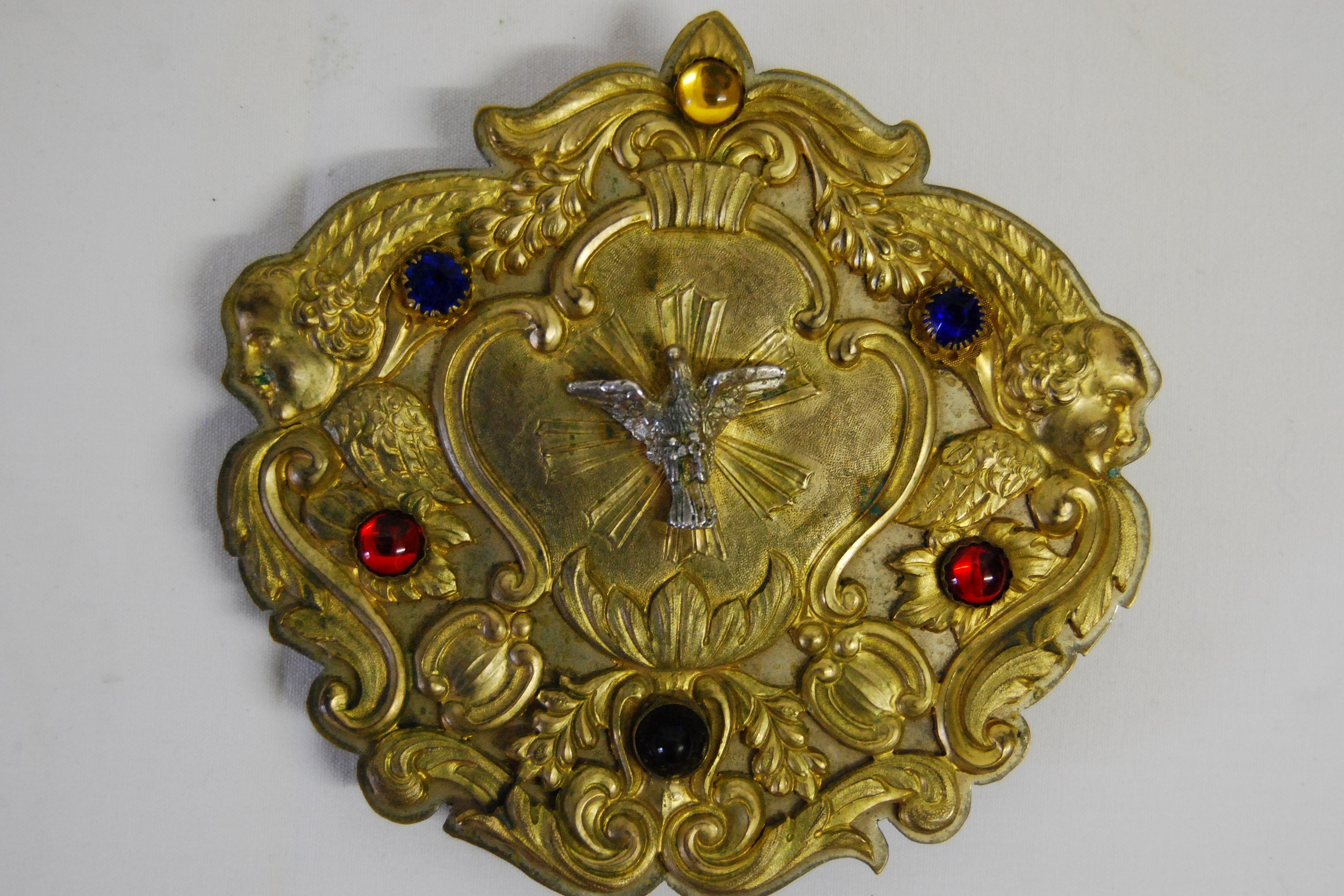 fermaglio di piviale - bottega italiana (XIX)