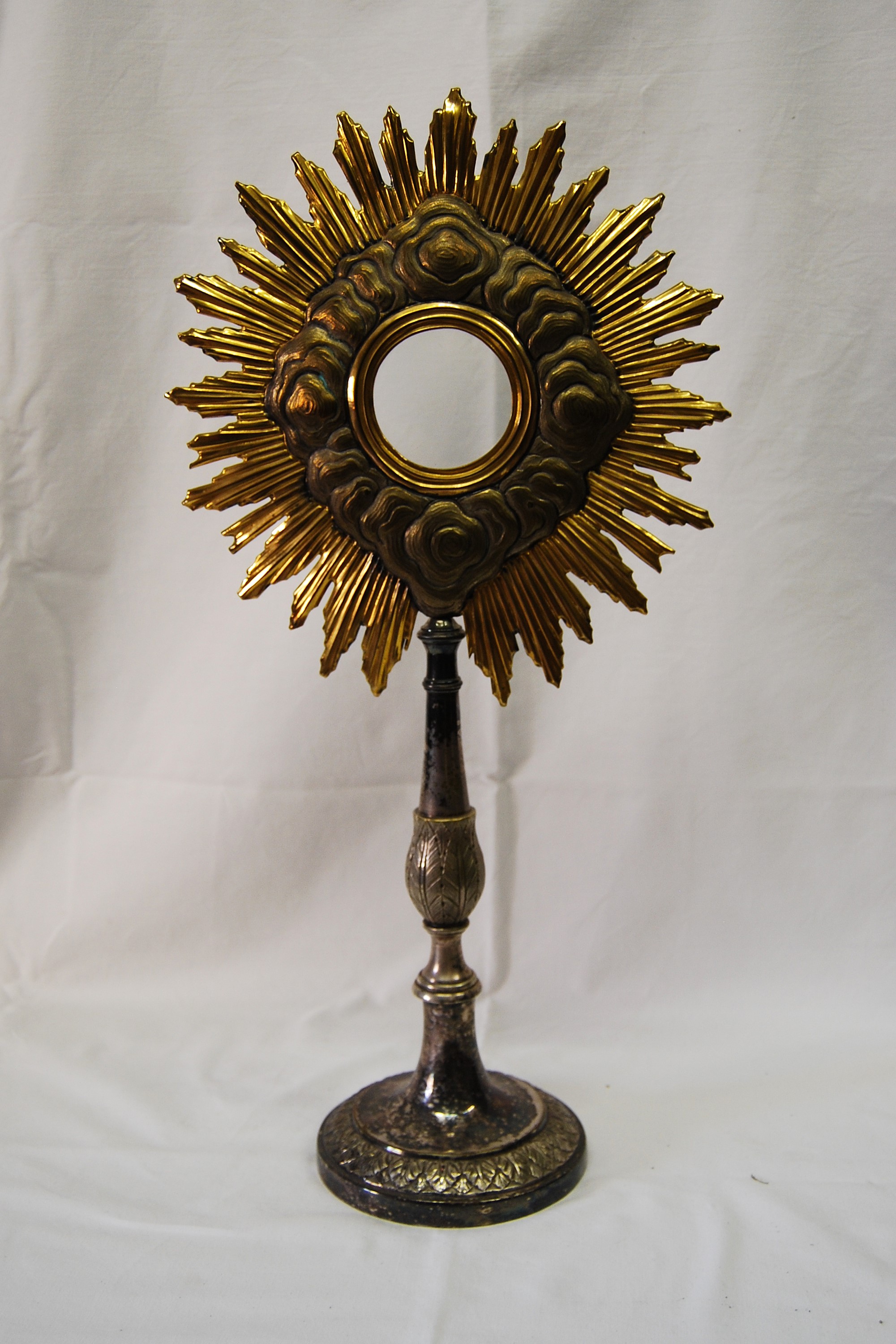 ostensorio - a raggiera - bottega italiana (prima metà XX)