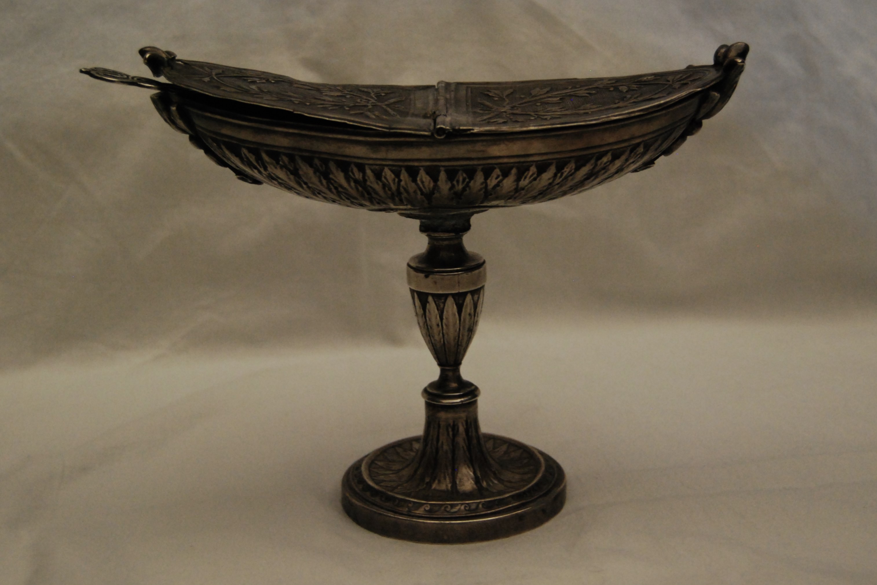 navicella portaincenso - bottega toscana (XIX)