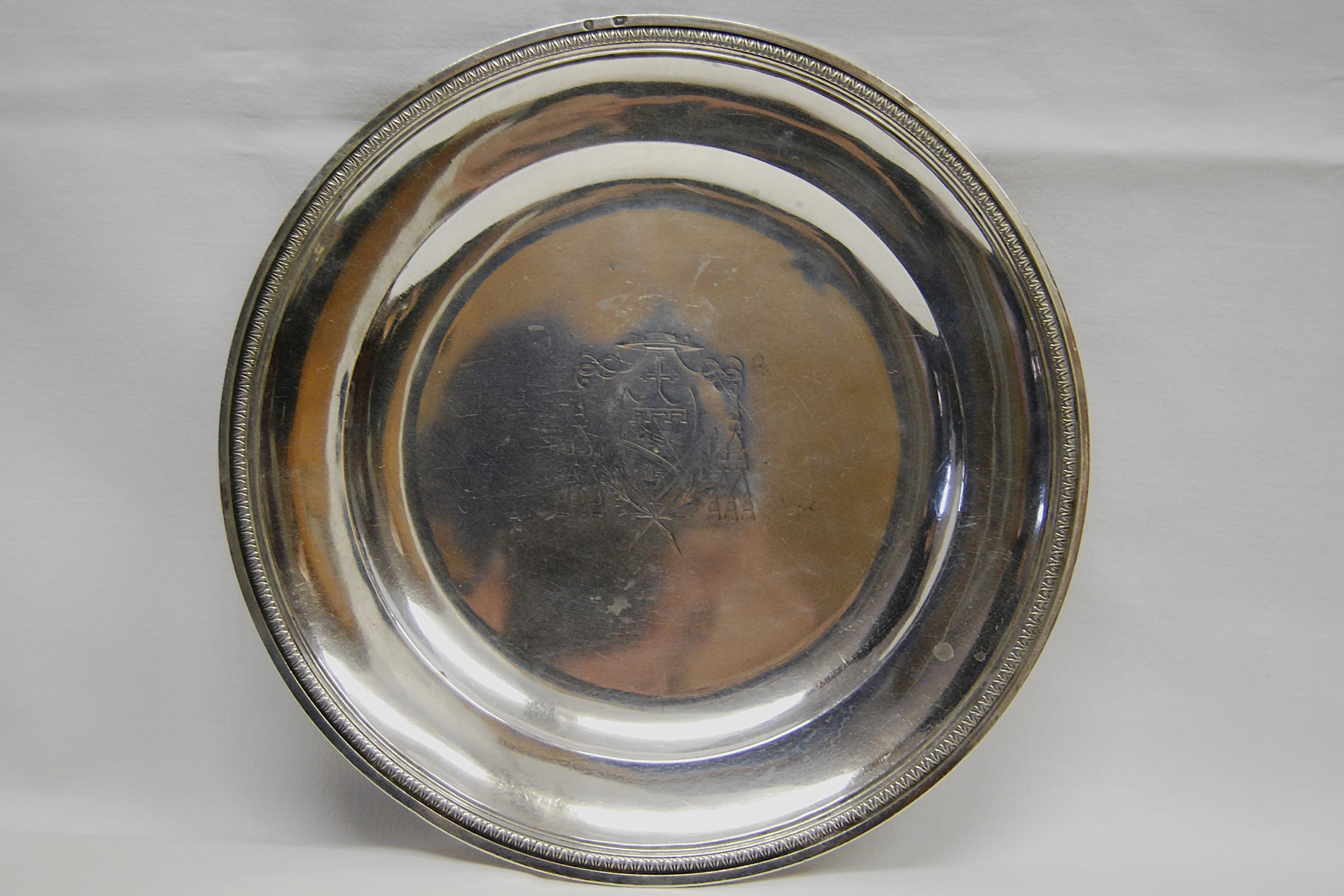 piatto - bottega toscana (XIX)