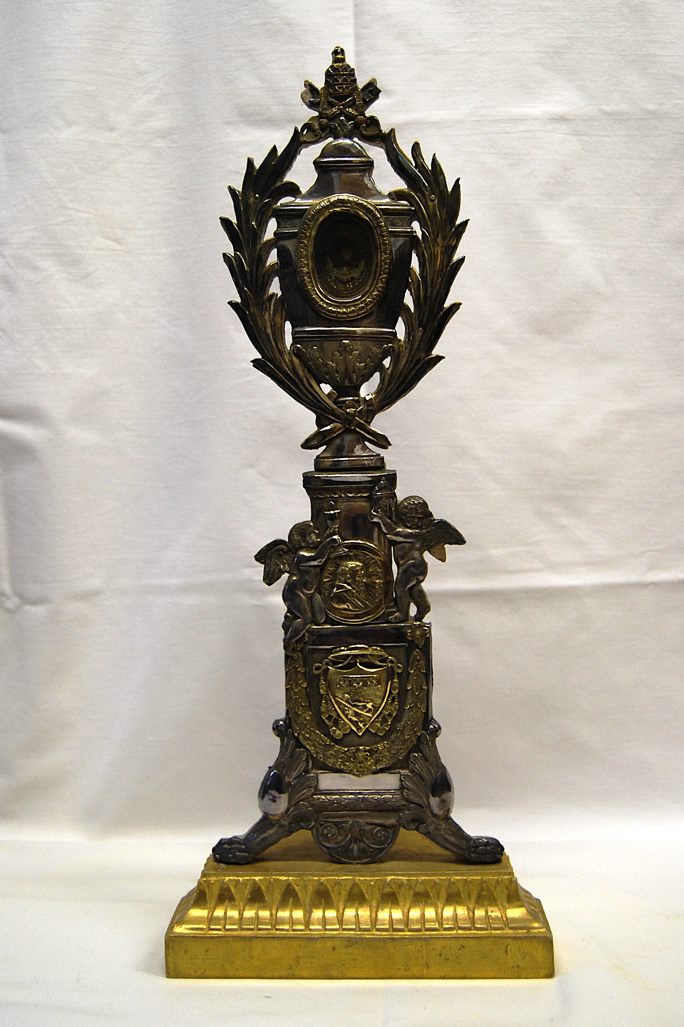 reliquiario - bottega italiana (prima metà XIX)