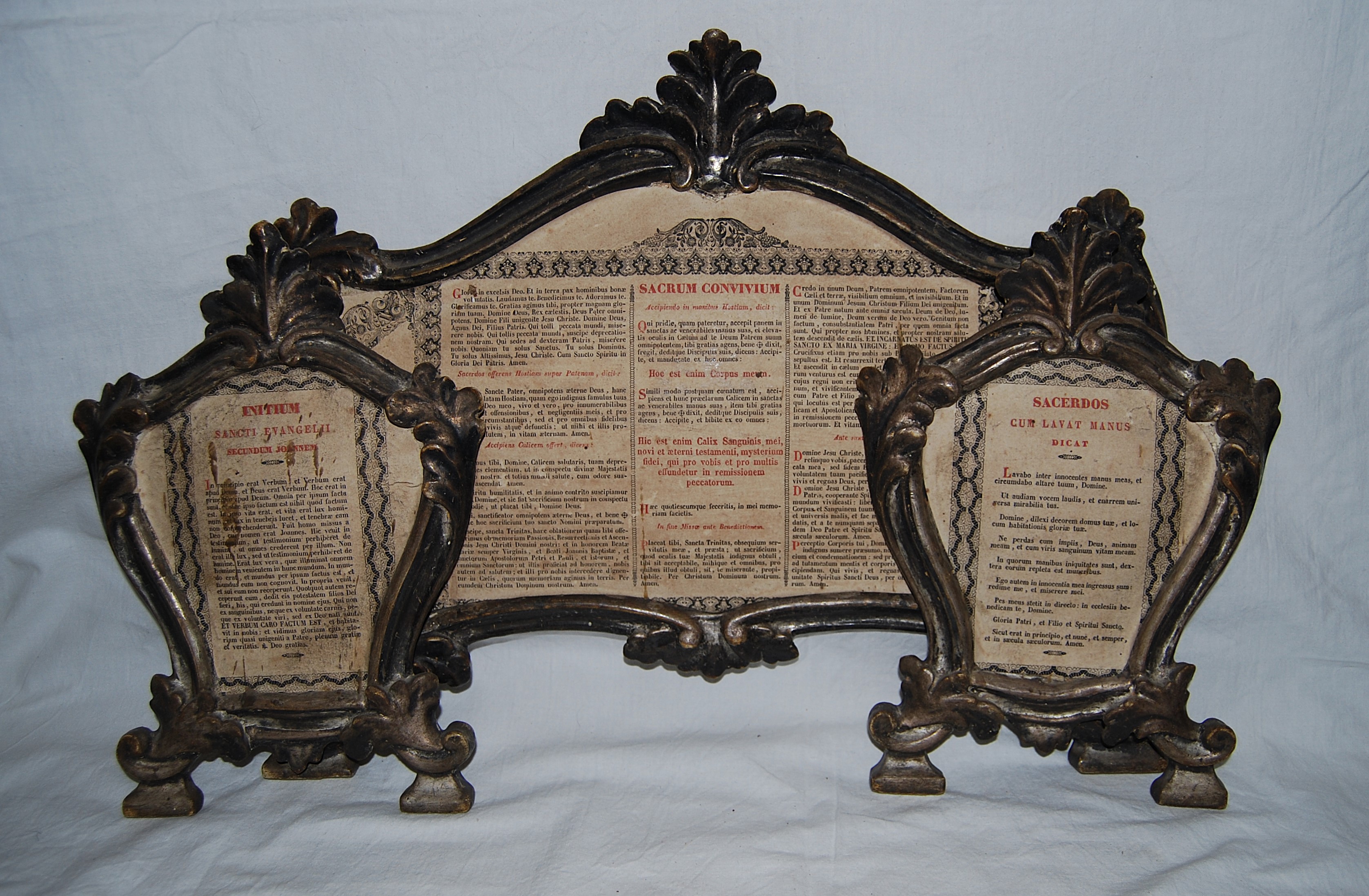 cartagloria, serie - bottega italiana (fine/ inizio XVIII/ XIX)