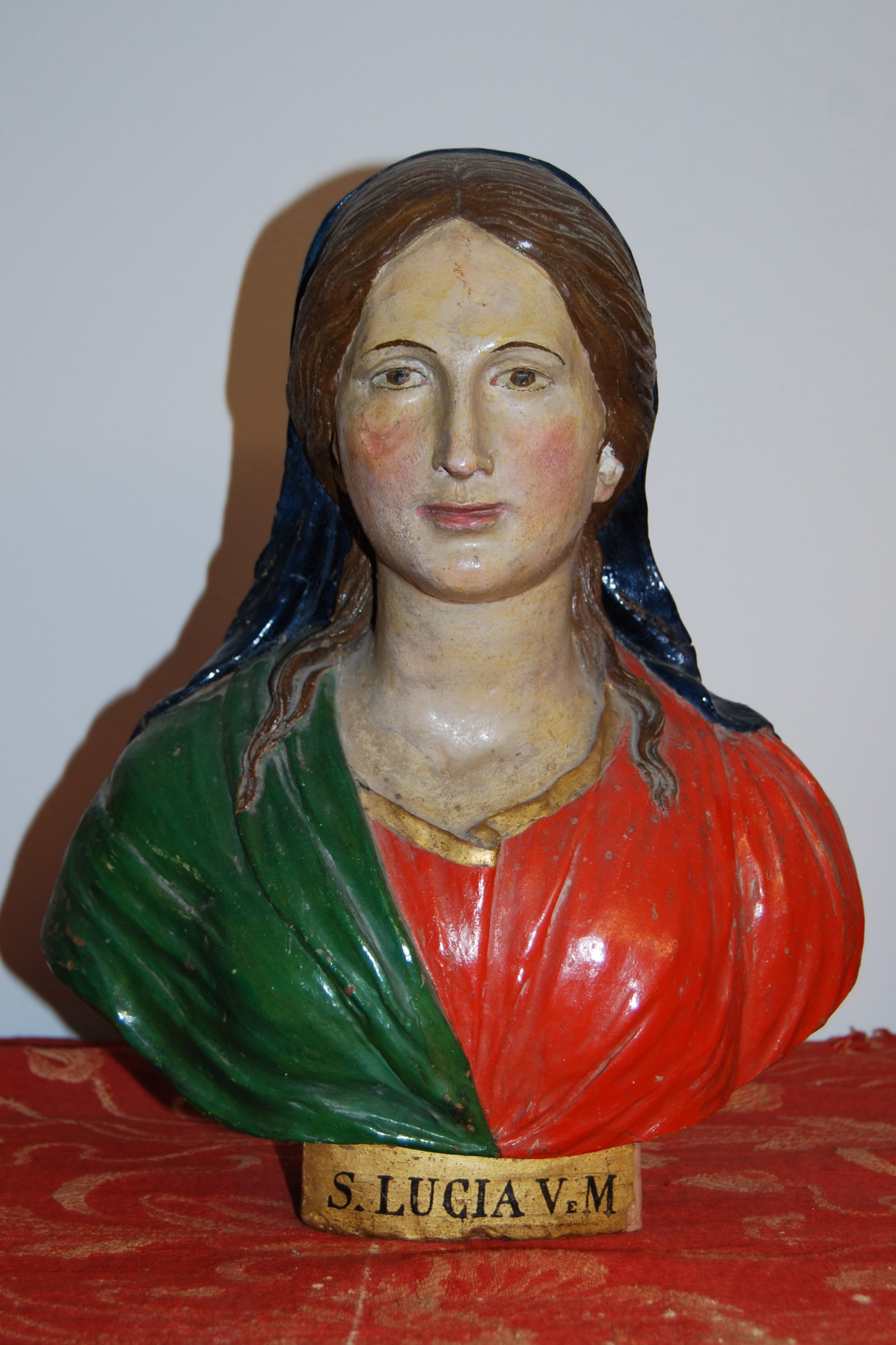 Santa Lucia (busto) - bottega italiana (fine/ inizio XVIII/ XIX)