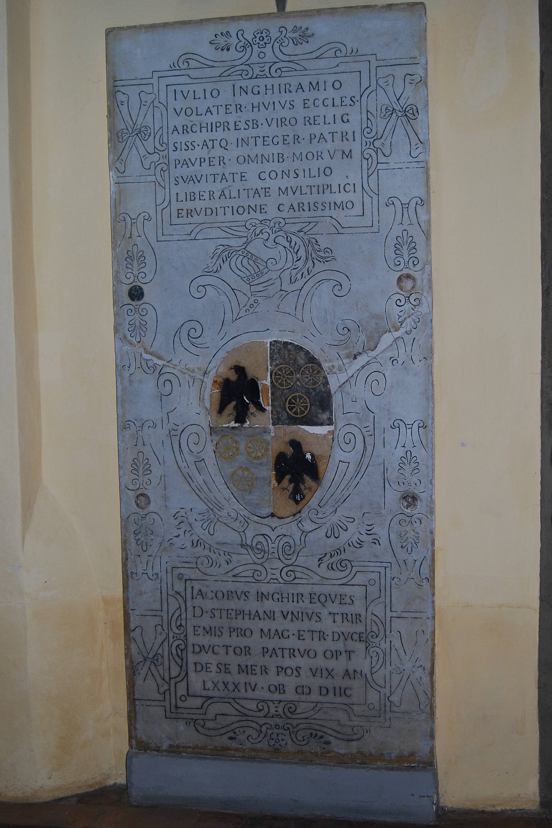 lapide - bottega italiana (inizio XVI)