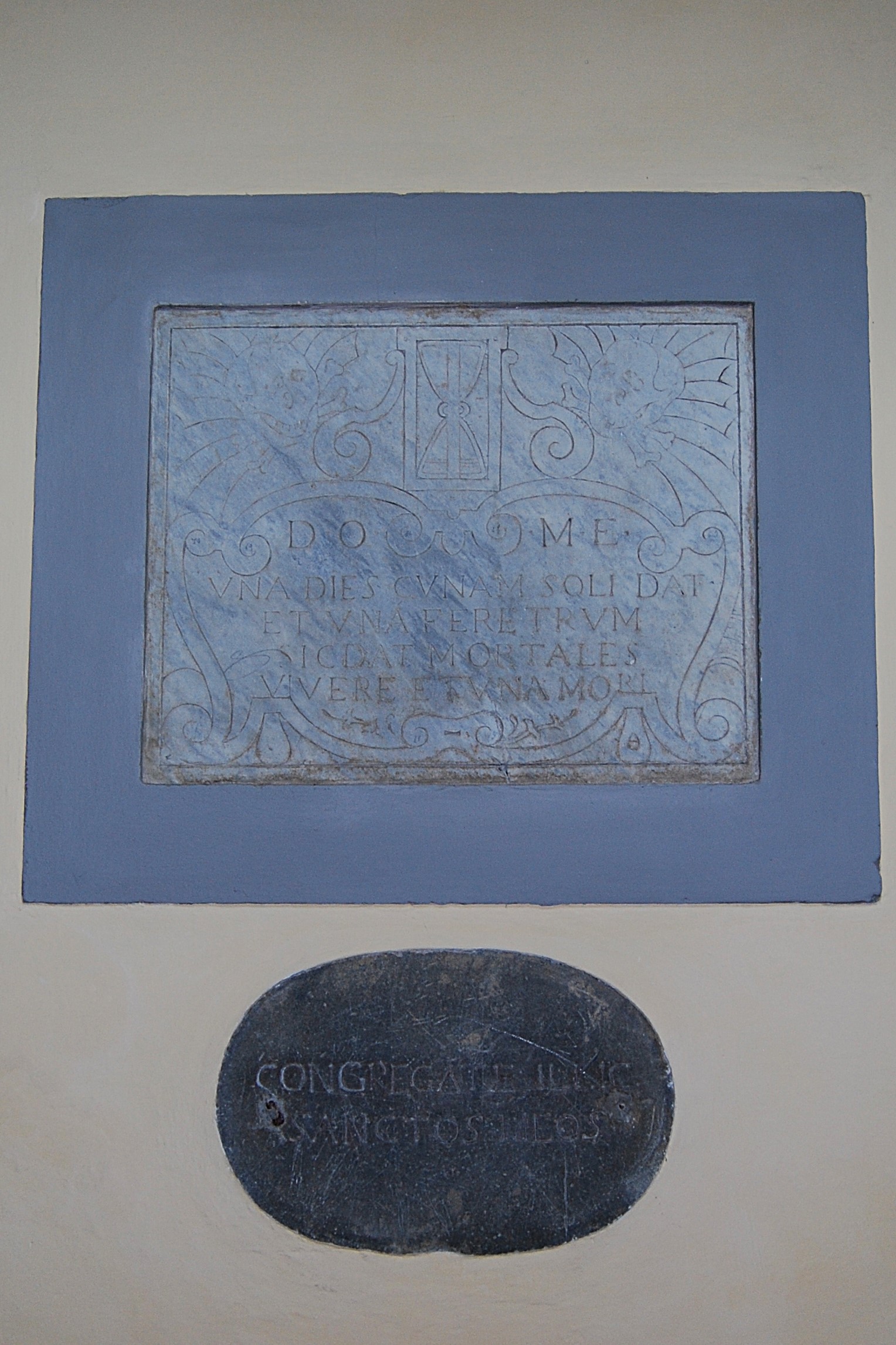 lapide tombale, serie - bottega italiana (XVIII)