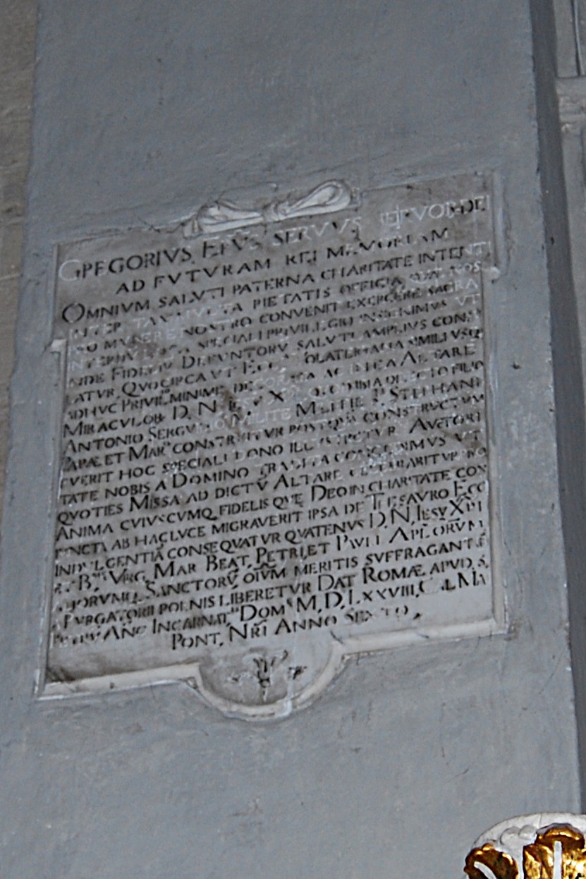 lapide - bottega volterrana (XVI)