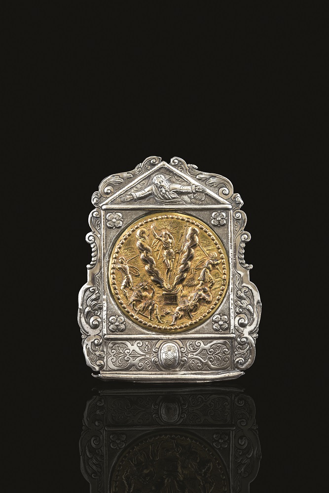 pace - a tavoletta, architettonica - produzione veneziana, produzione parigina (secondo quarto XVII)