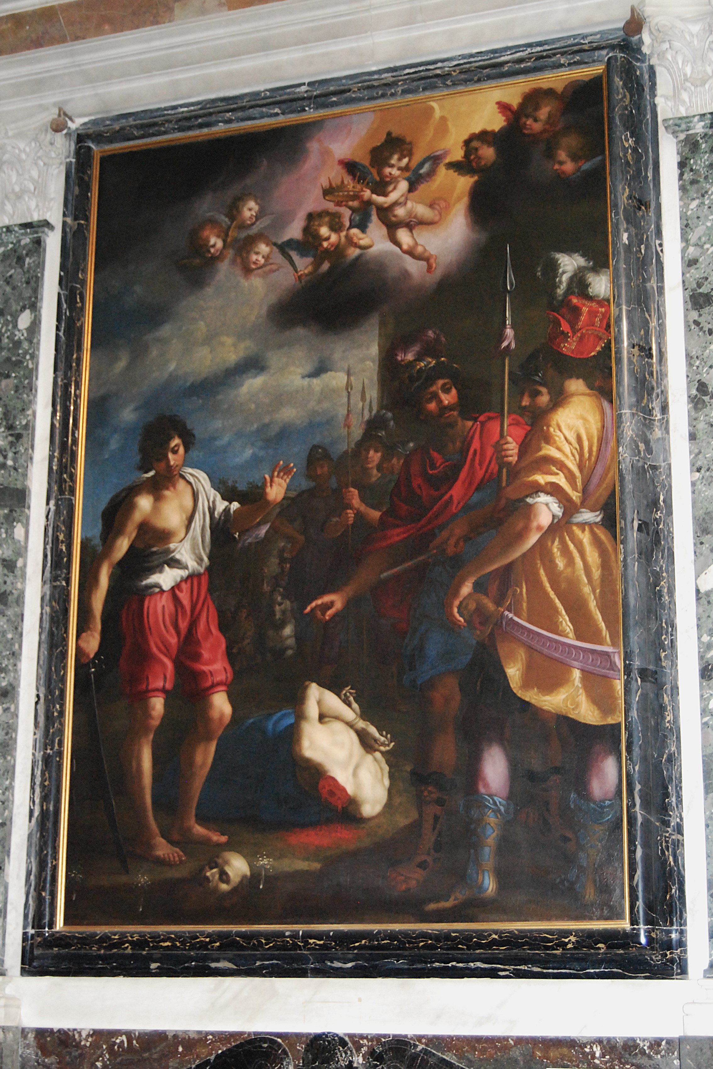 Decollazione di San Paolo, Storie di San Paolo (dipinto) di Curradi Francesco (XVII)