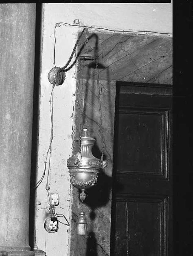 lampada - bottega toscana (sec. XX)