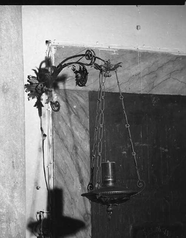 lampada - bottega toscana (fine sec. XIX)