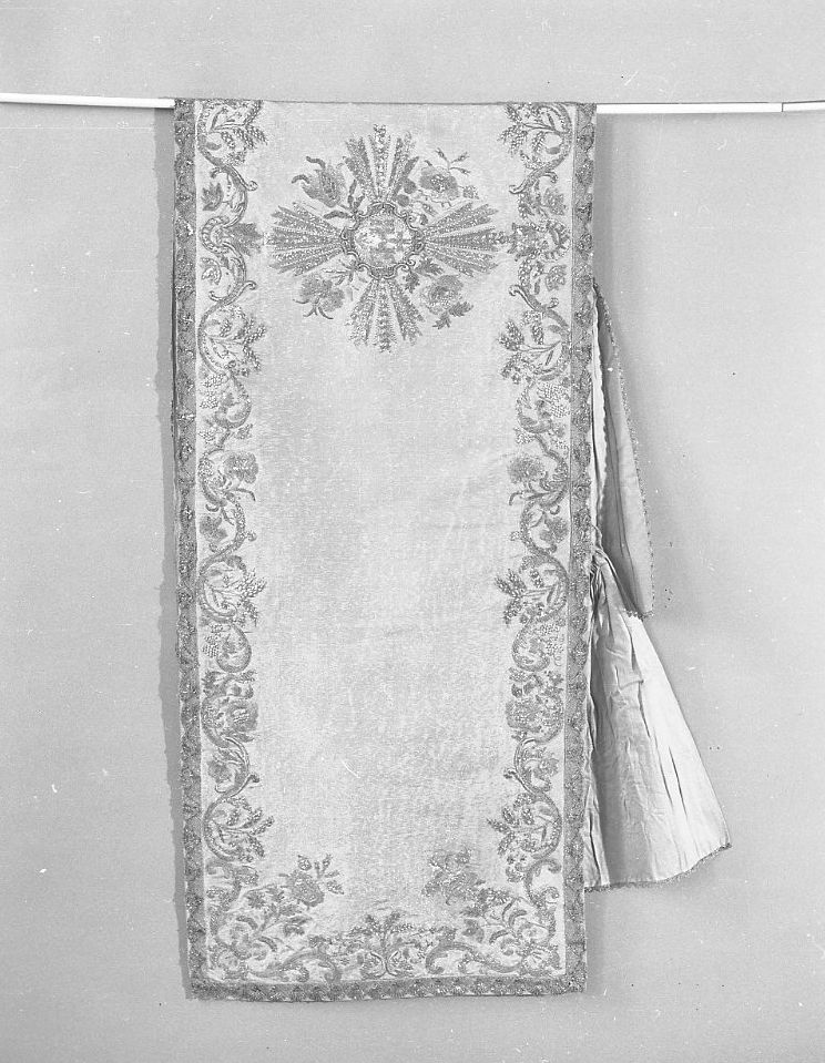 velo omerale - manifattura italiana (prima metà sec. XIX)