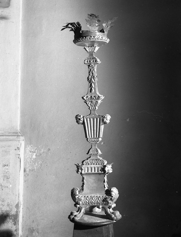 candeliere, serie - bottega toscana (sec. XVIII)