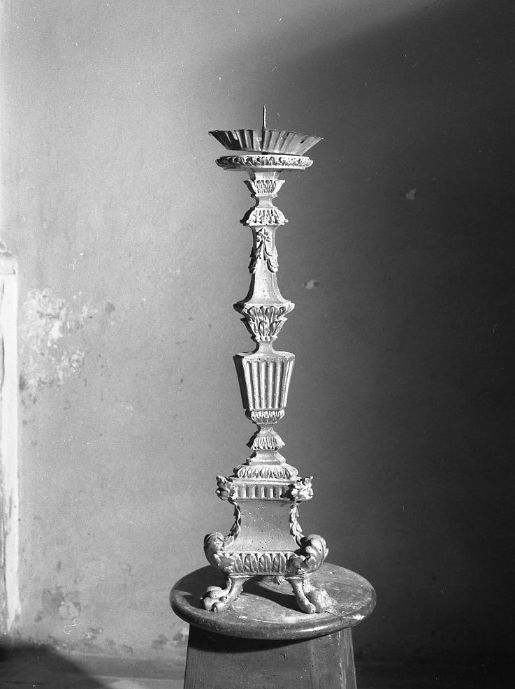 candeliere, serie - bottega toscana (sec. XVIII)