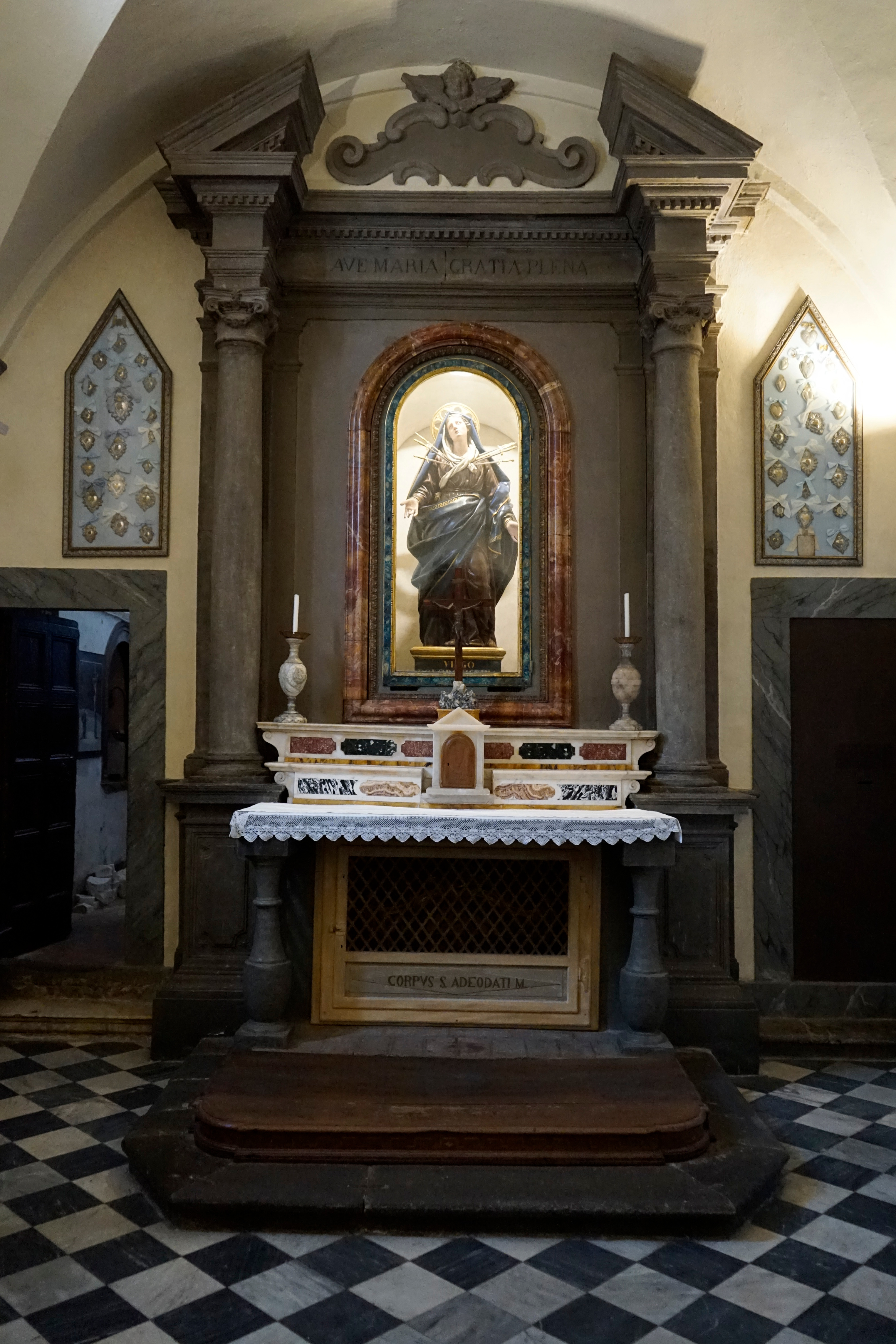altare - bottega toscana (sec. XVIII)