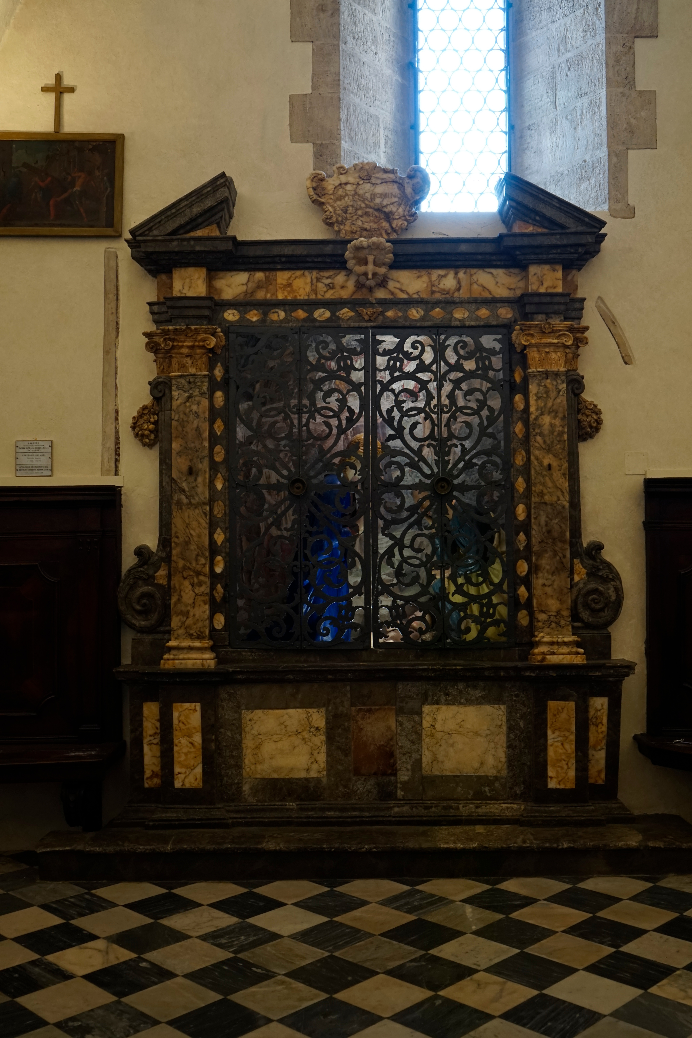 tabernacolo - bottega italiana (sec. XVIII)